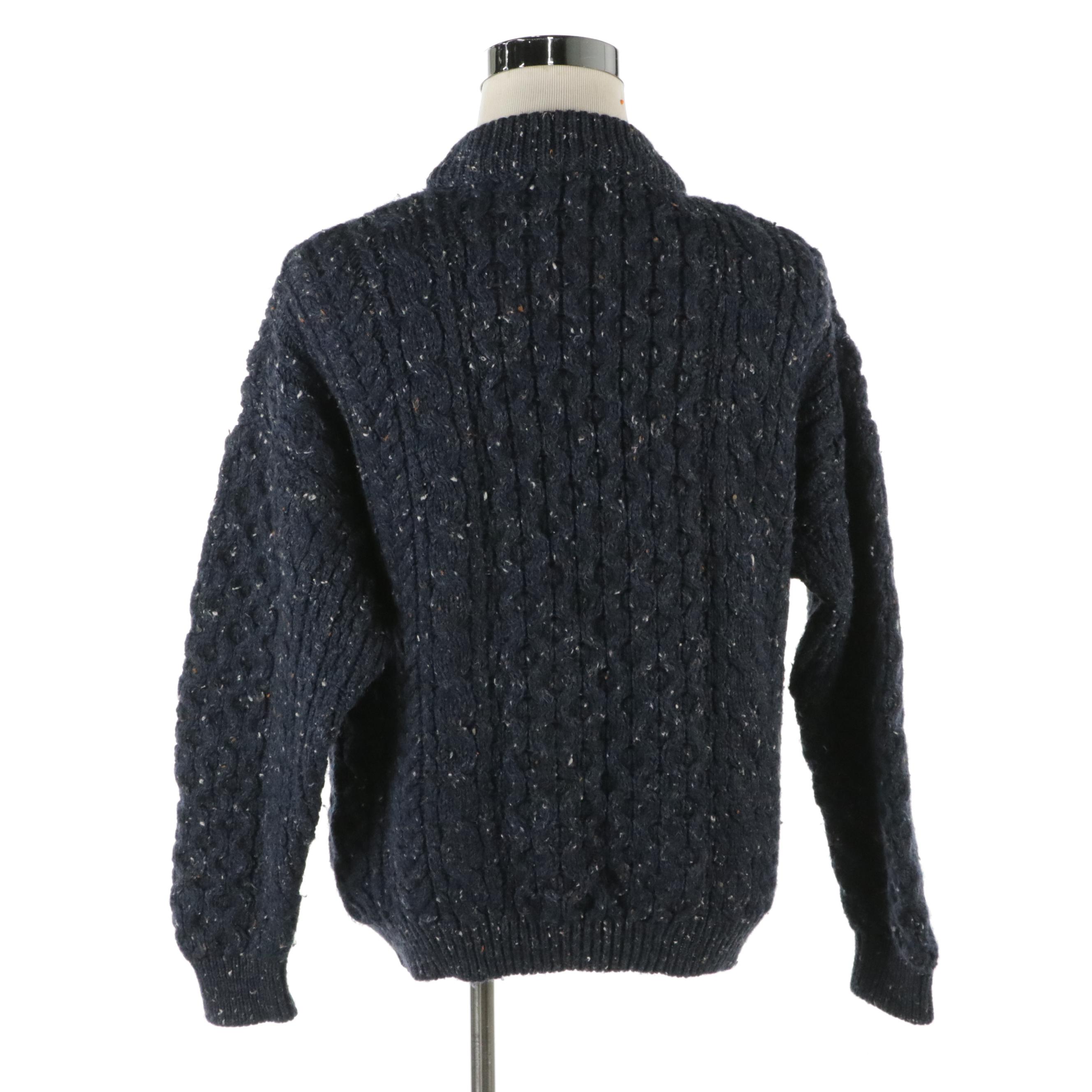 Cladyknit Irish Hand-Knitted Wool Sweater
