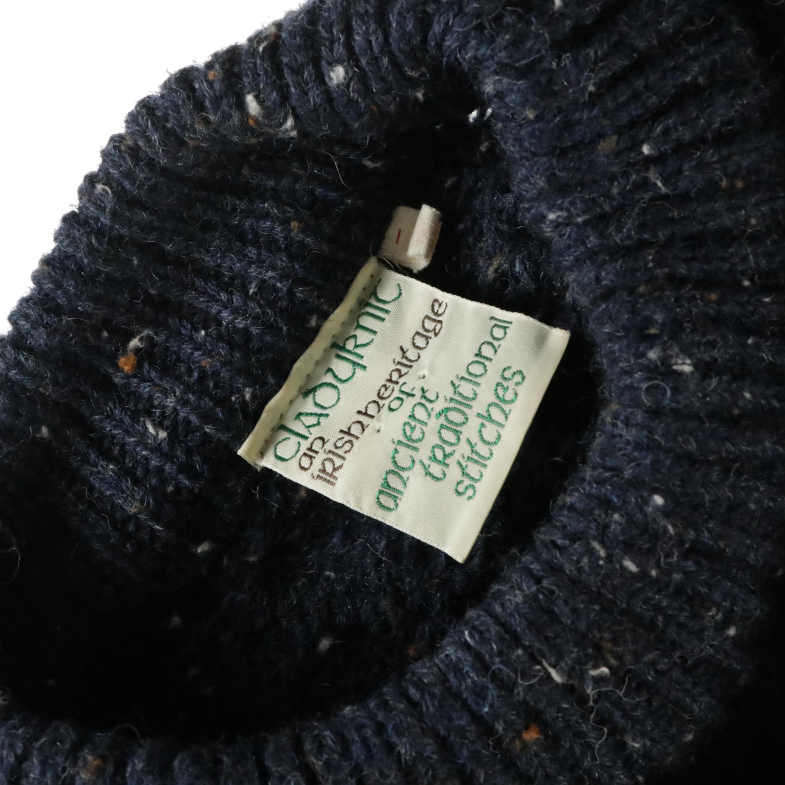 Cladyknit Irish Hand-Knitted Wool Sweater