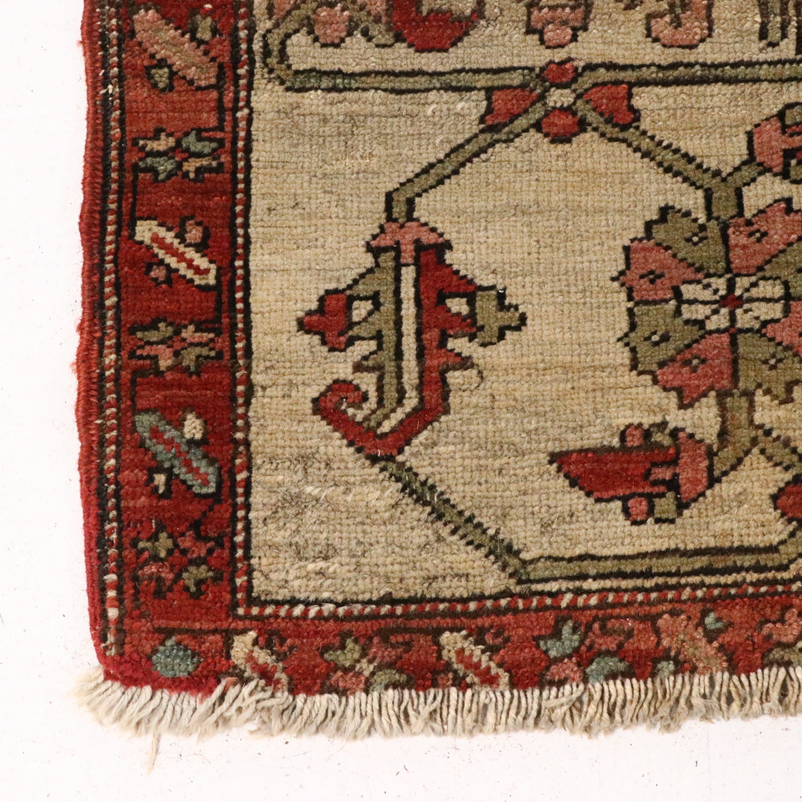 10' x 13' Hand-Knotted Persian Heriz Room-Sized Rug