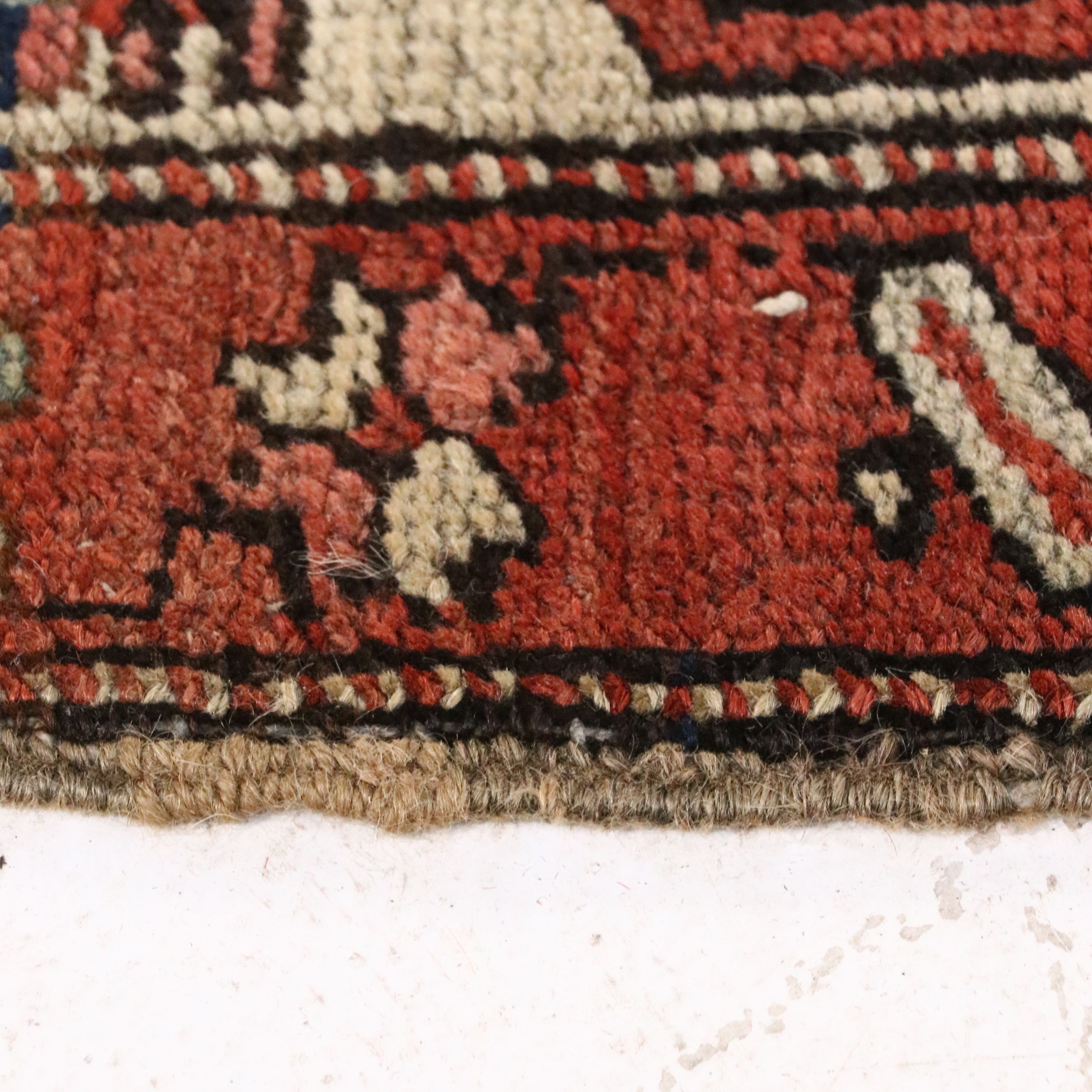 10' x 13' Hand-Knotted Persian Heriz Room-Sized Rug