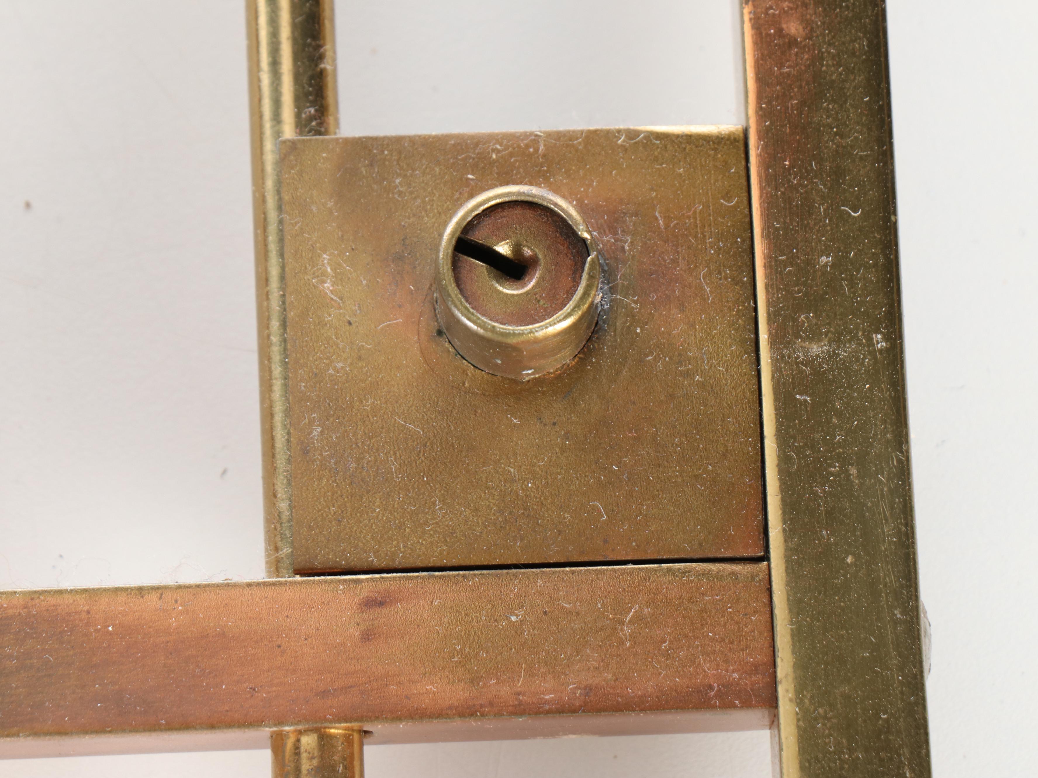 Brass American Express Cashier's Cage Screens