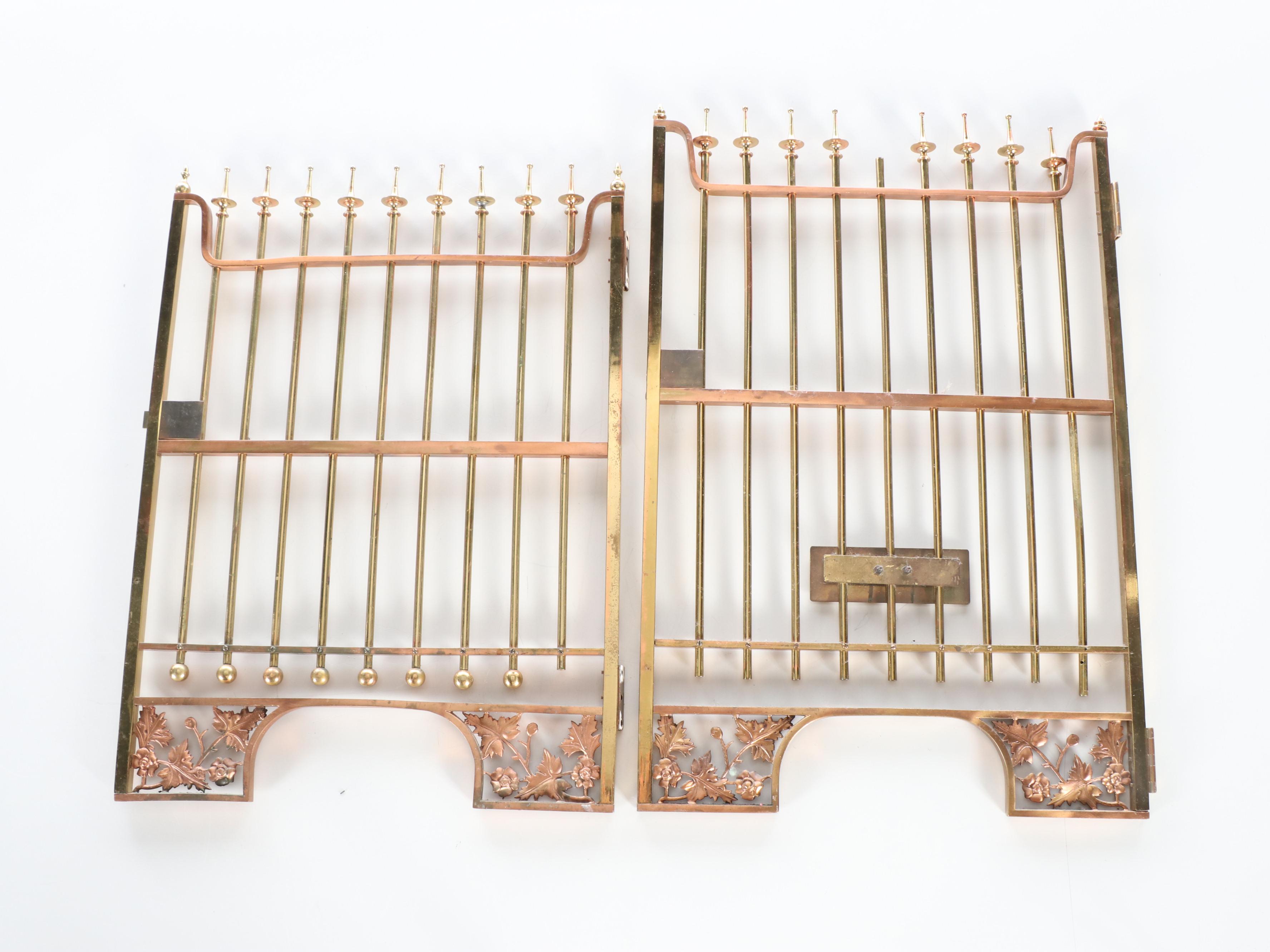 Brass American Express Cashier's Cage Screens