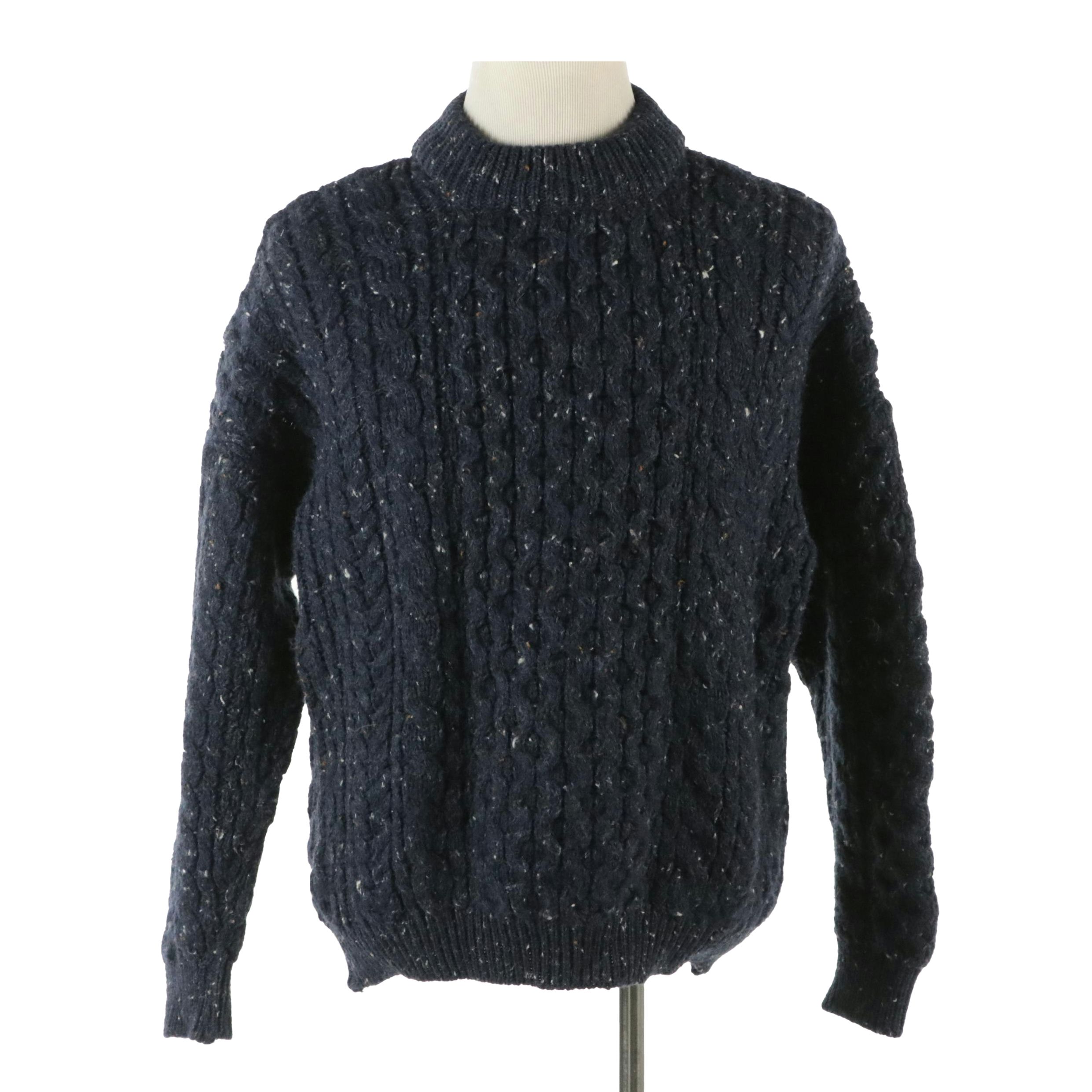 Cladyknit Irish Hand-Knitted Wool Sweater