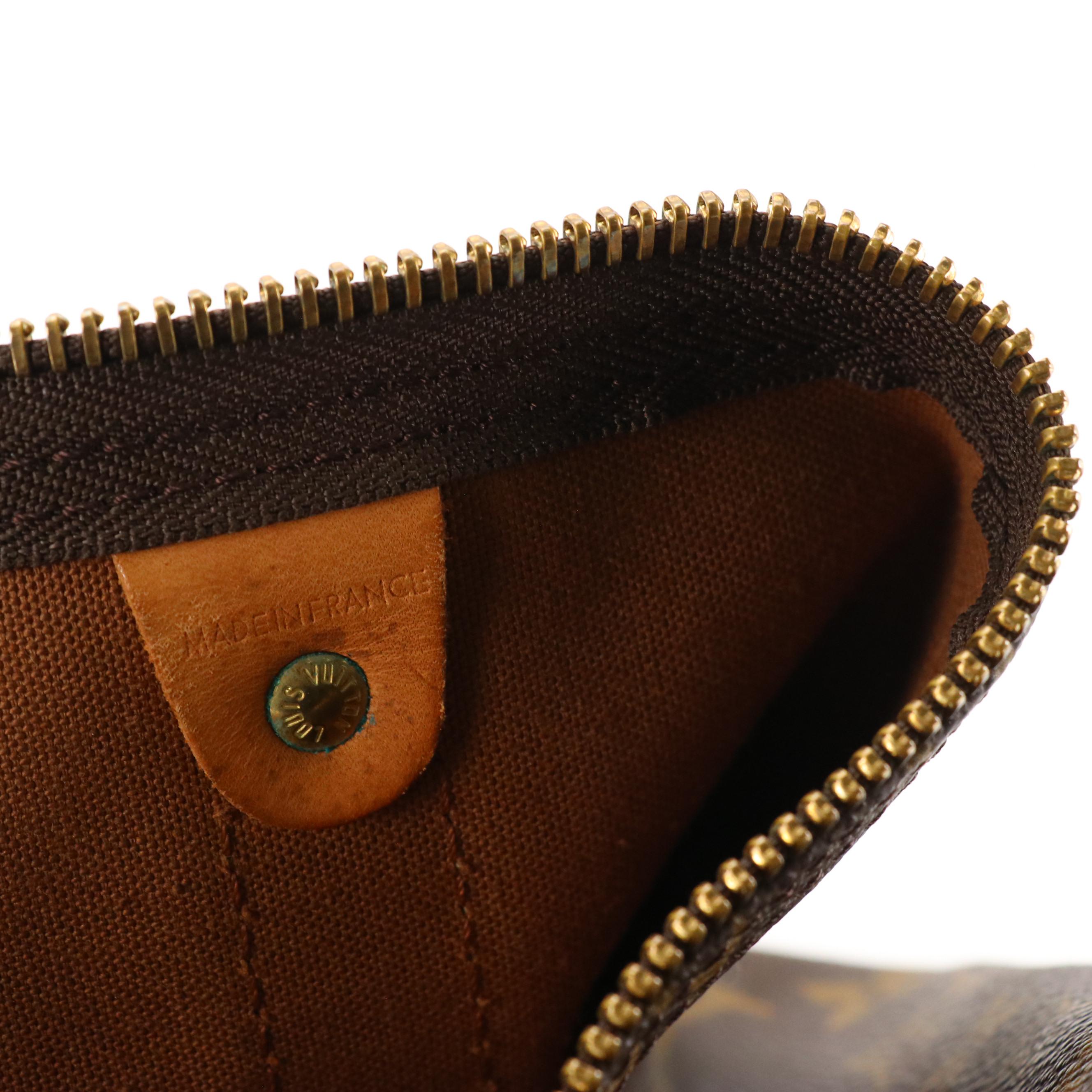 Louis Vuitton Keepall 55 in Monogram Canvas and Vachetta Leather