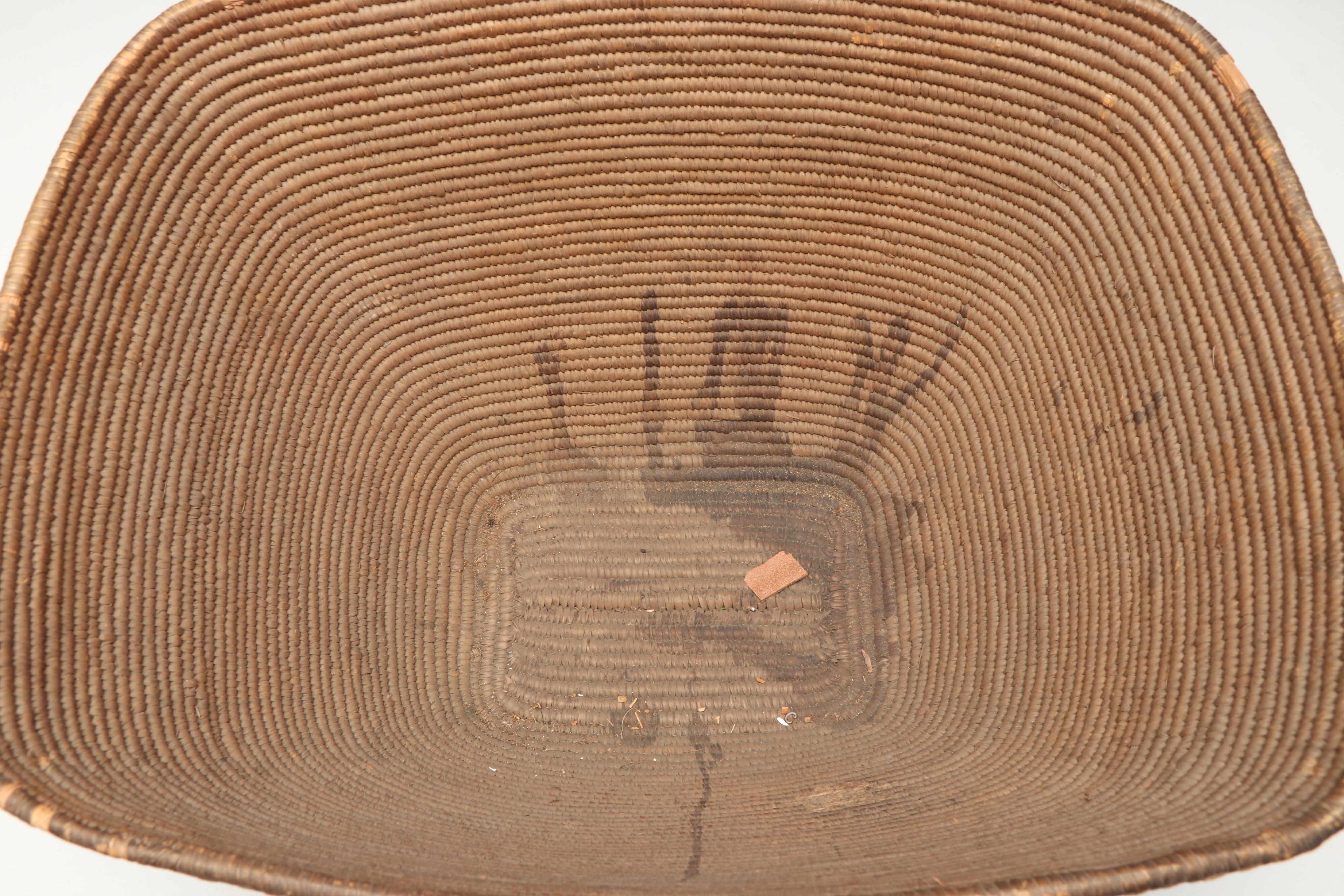 Indigenous Northern Puget Sound/Cascades Rectangular Coiled Basket