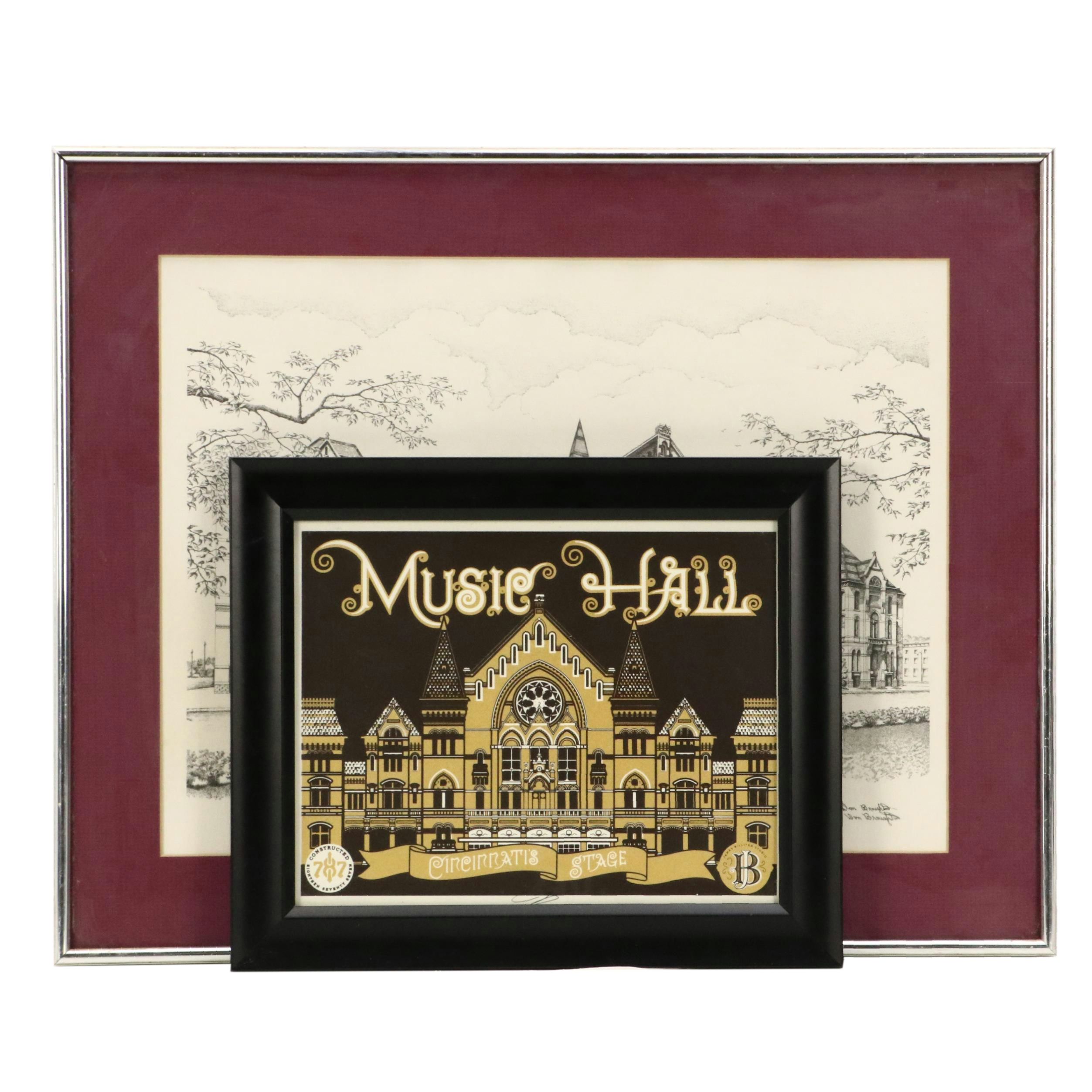 Cincinnati Music Hall Prints
