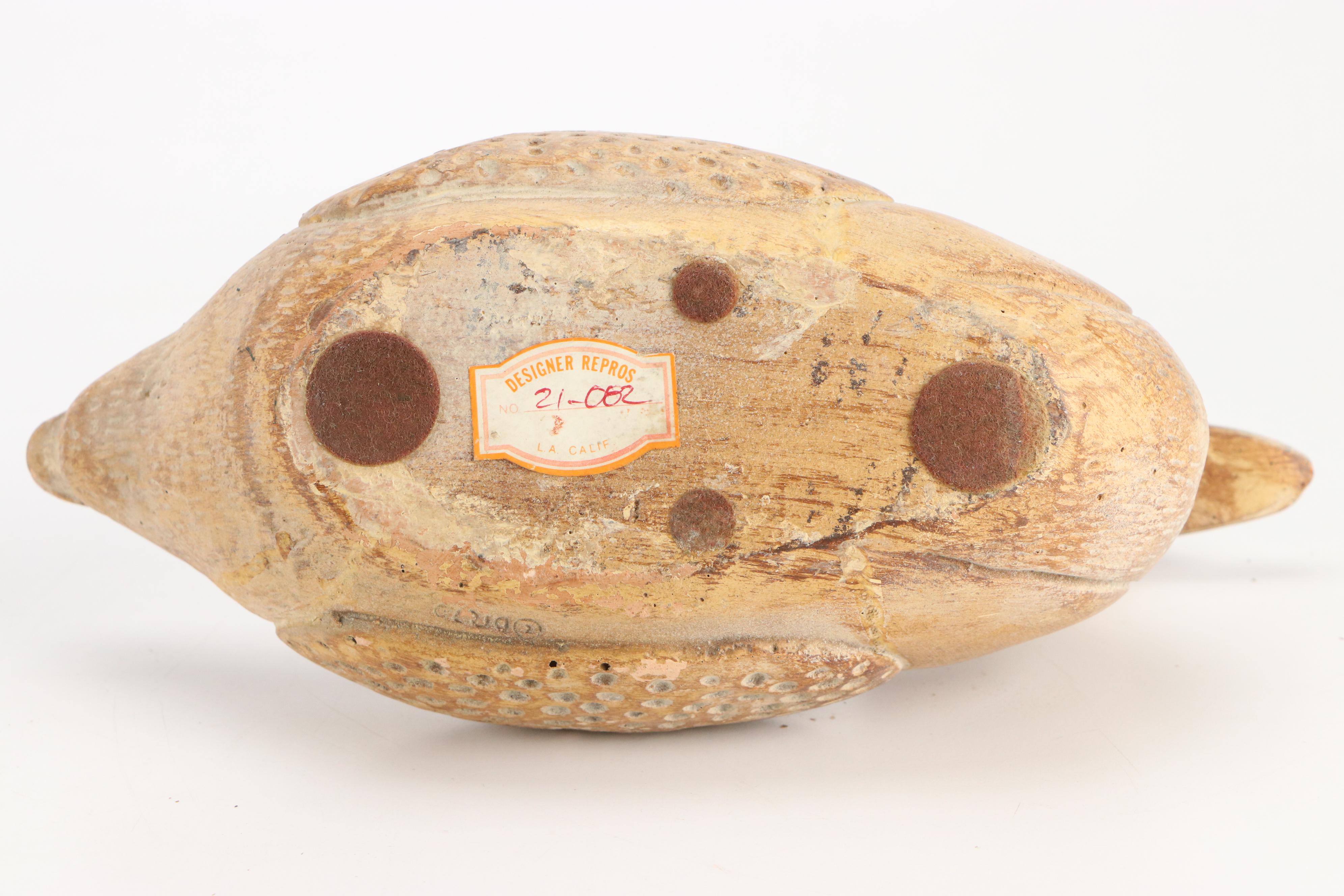 Pair of Terracotta Duck Figures