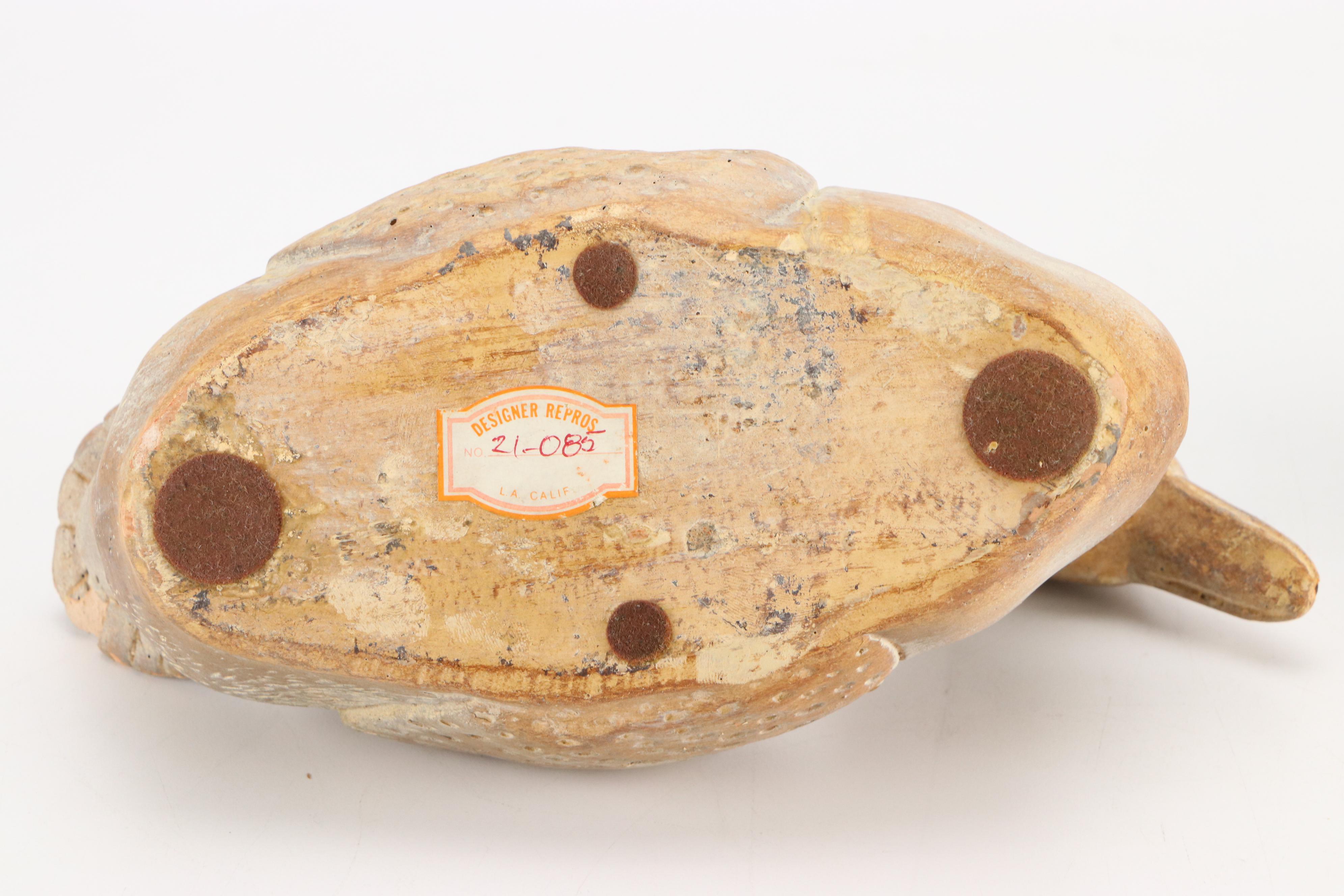 Pair of Terracotta Duck Figures