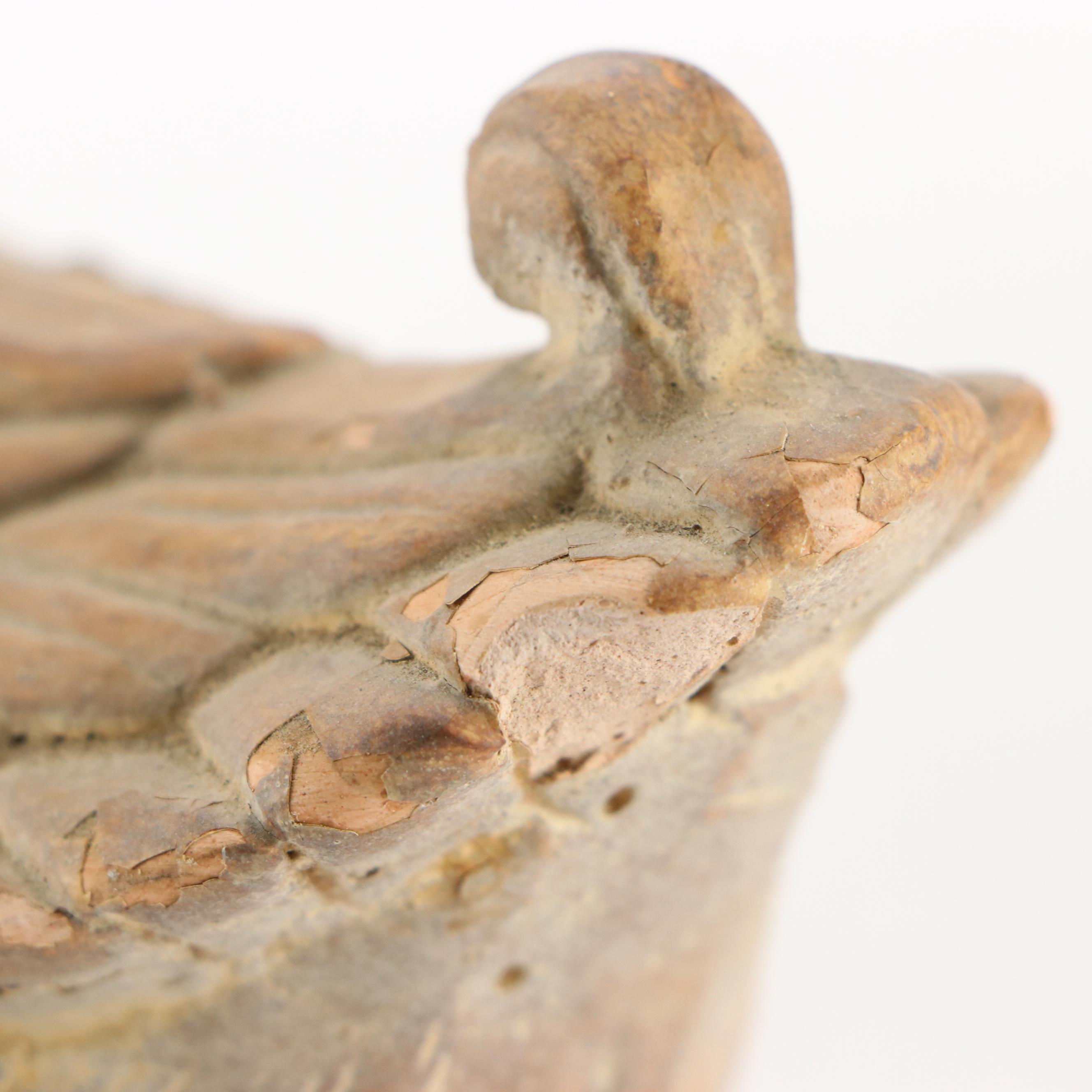 Pair of Terracotta Duck Figures