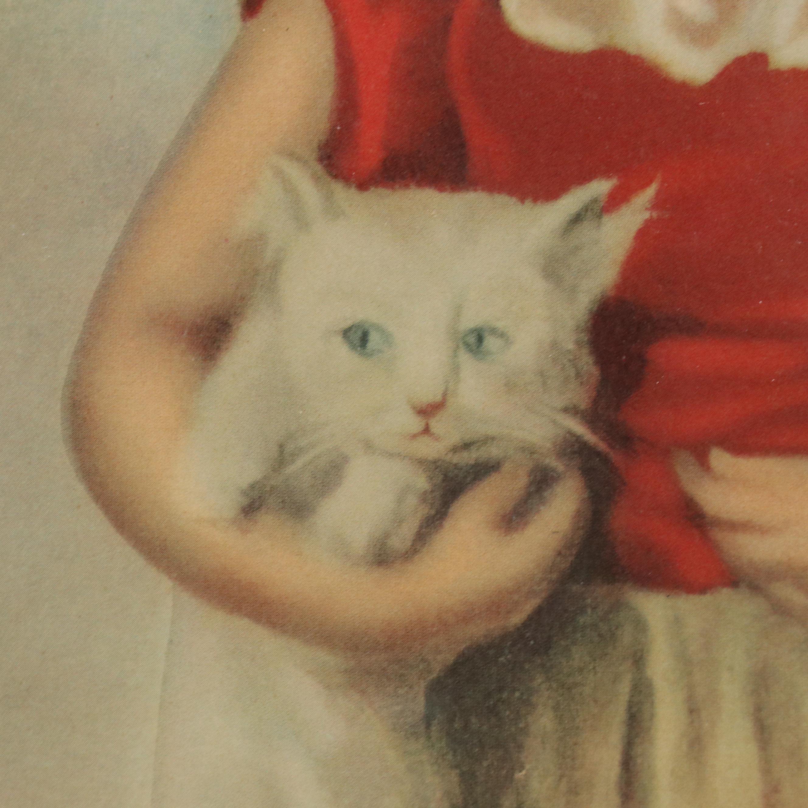 Offset Lithograph After Jane Freeman's "Chums"