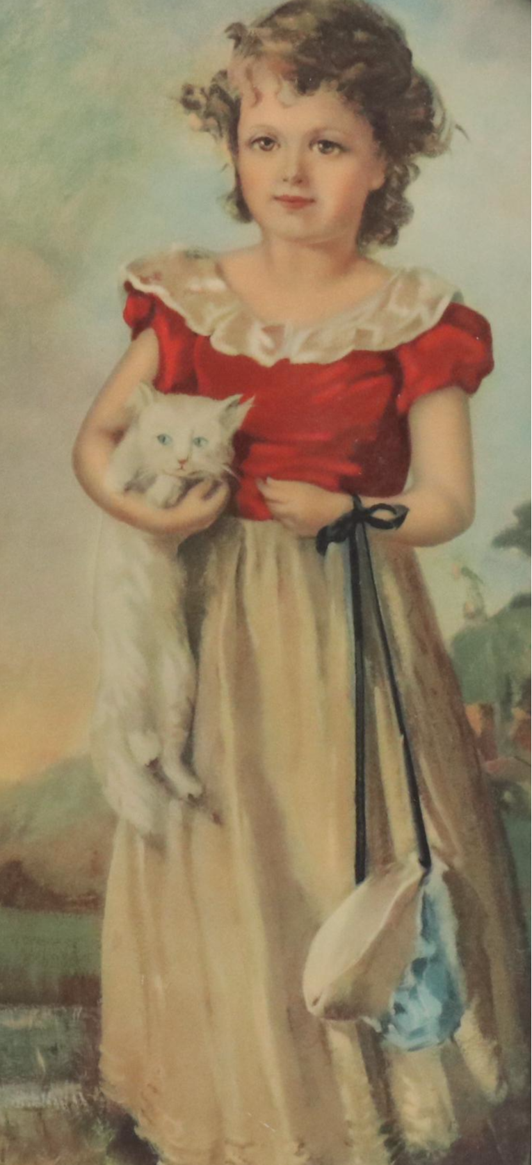 Offset Lithograph After Jane Freeman's "Chums"