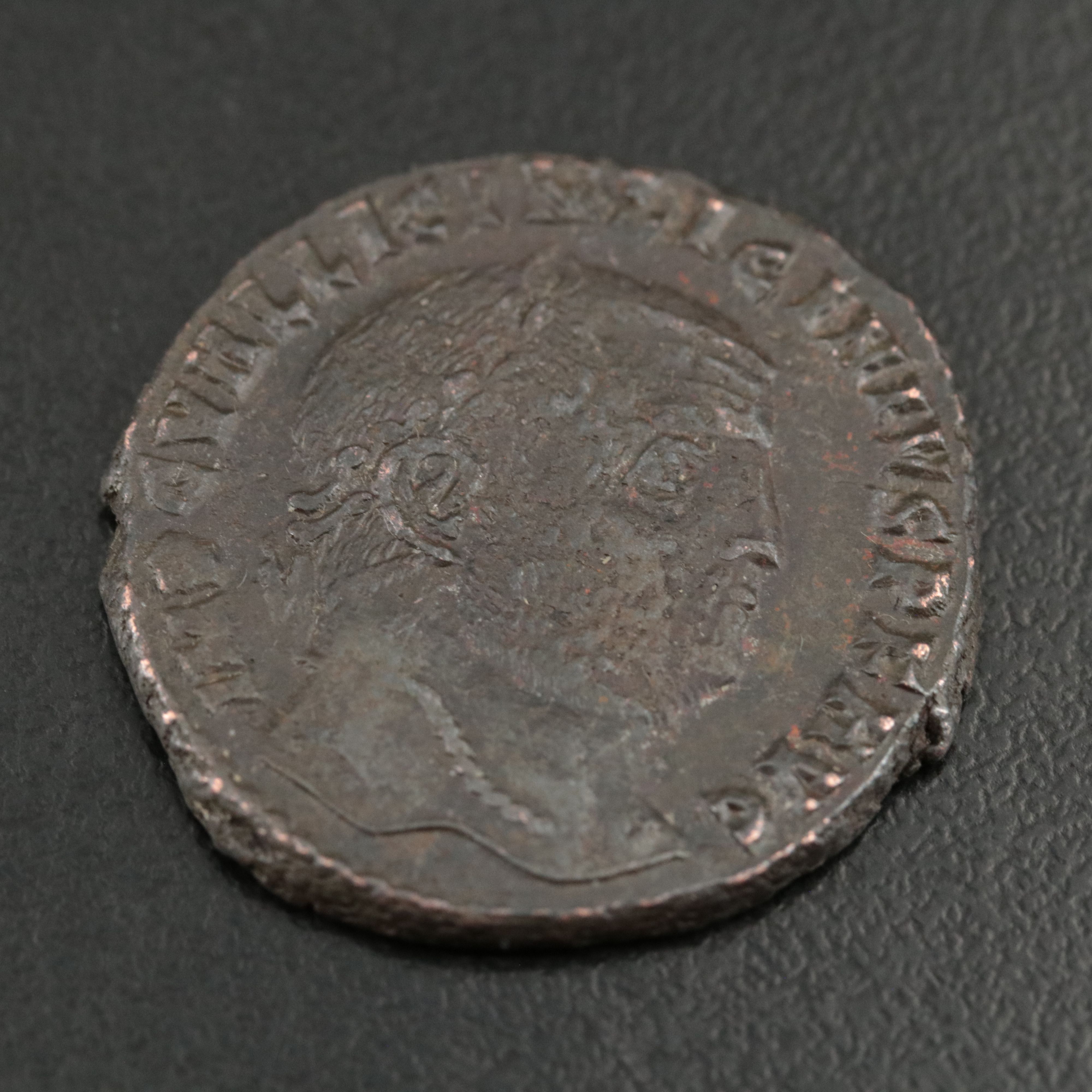 Ancient Roman Imperial Æ Follis Coin of Licinius I, ca. 308 A.D.