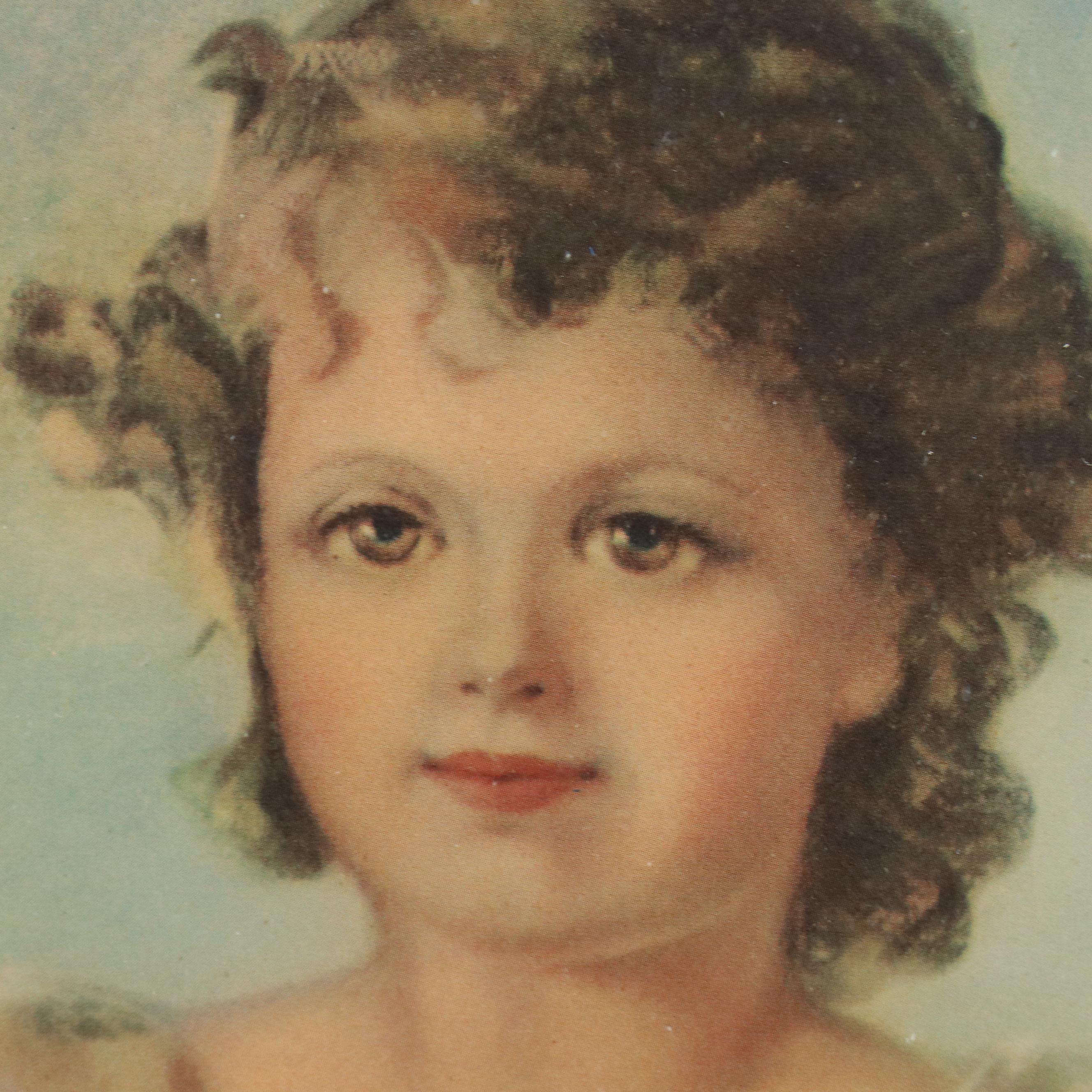 Offset Lithograph After Jane Freeman's "Chums"