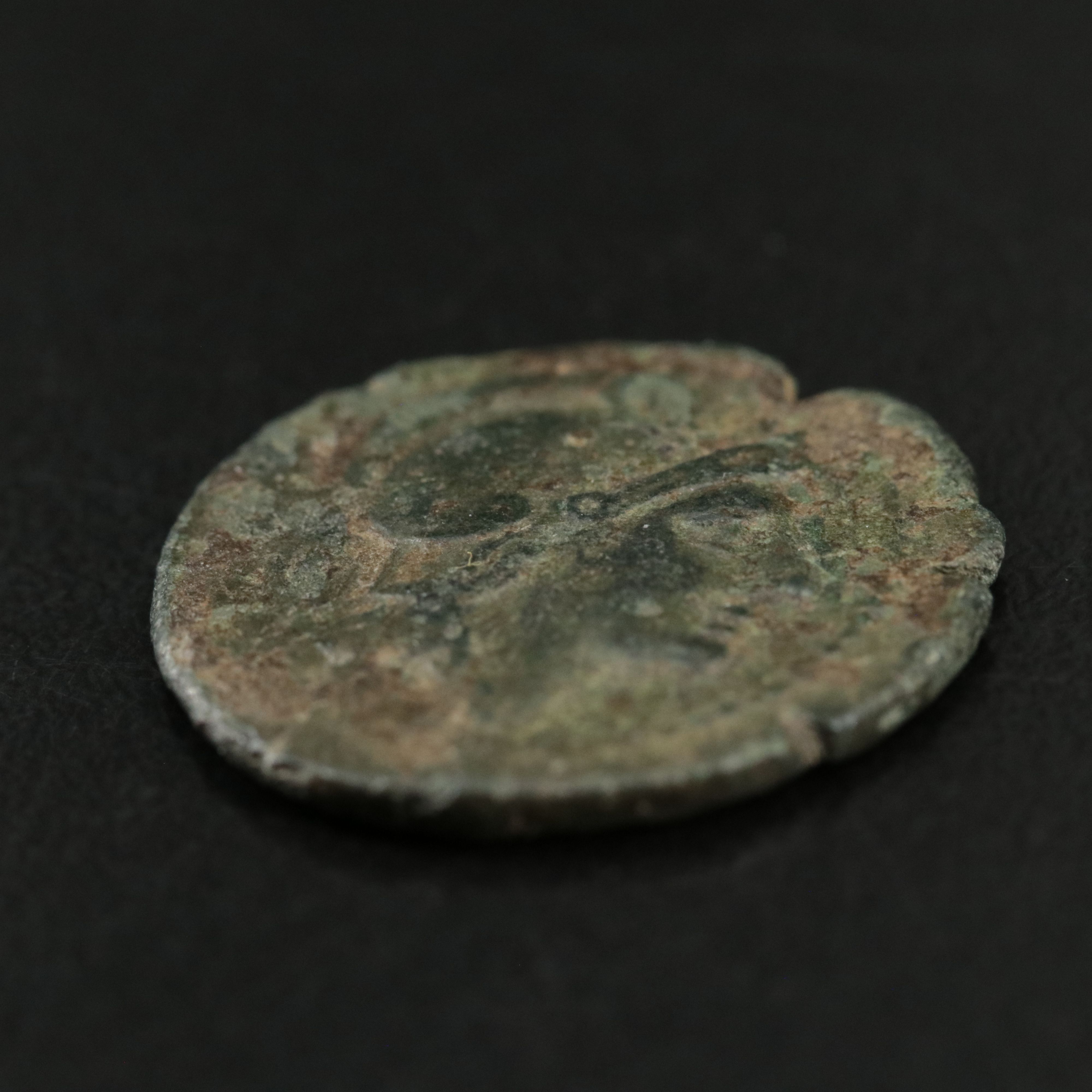 Ancient Roman Republic Æ21 Coin, ca. 220 B.C.