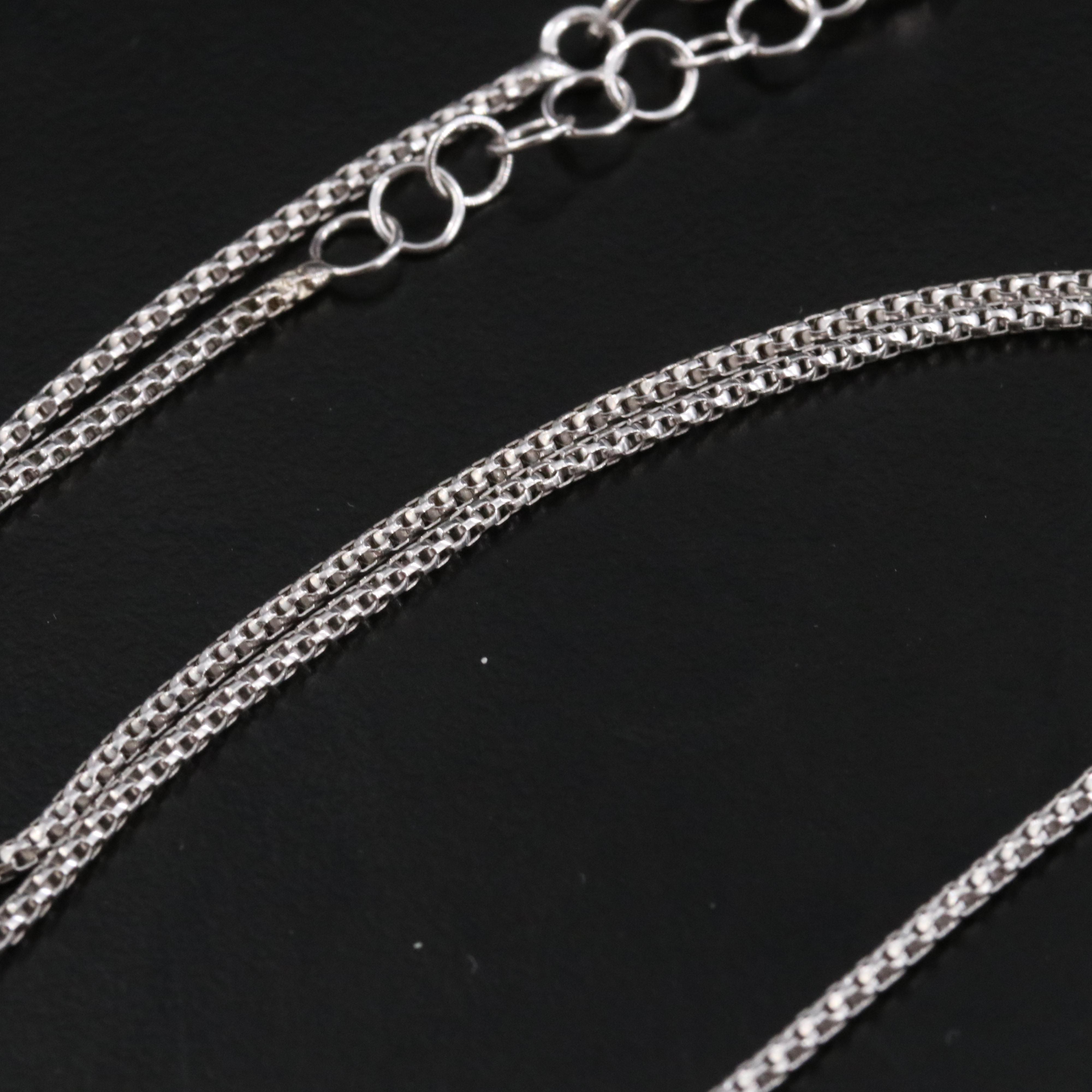 Italian Sterling Starfish Pendant Necklace