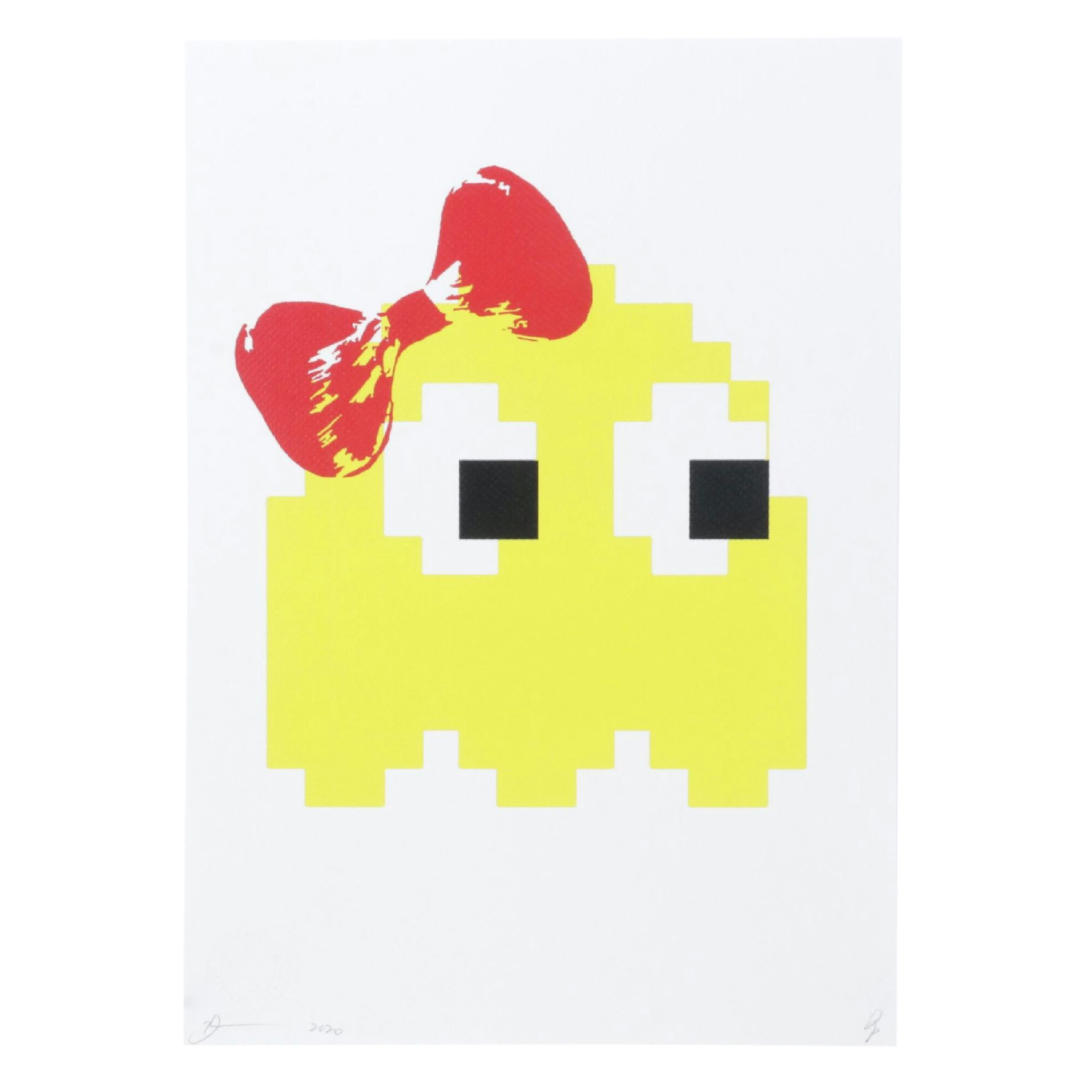Death NYC Graphic Digital Print Featuring Ms Pac-Man, 2020