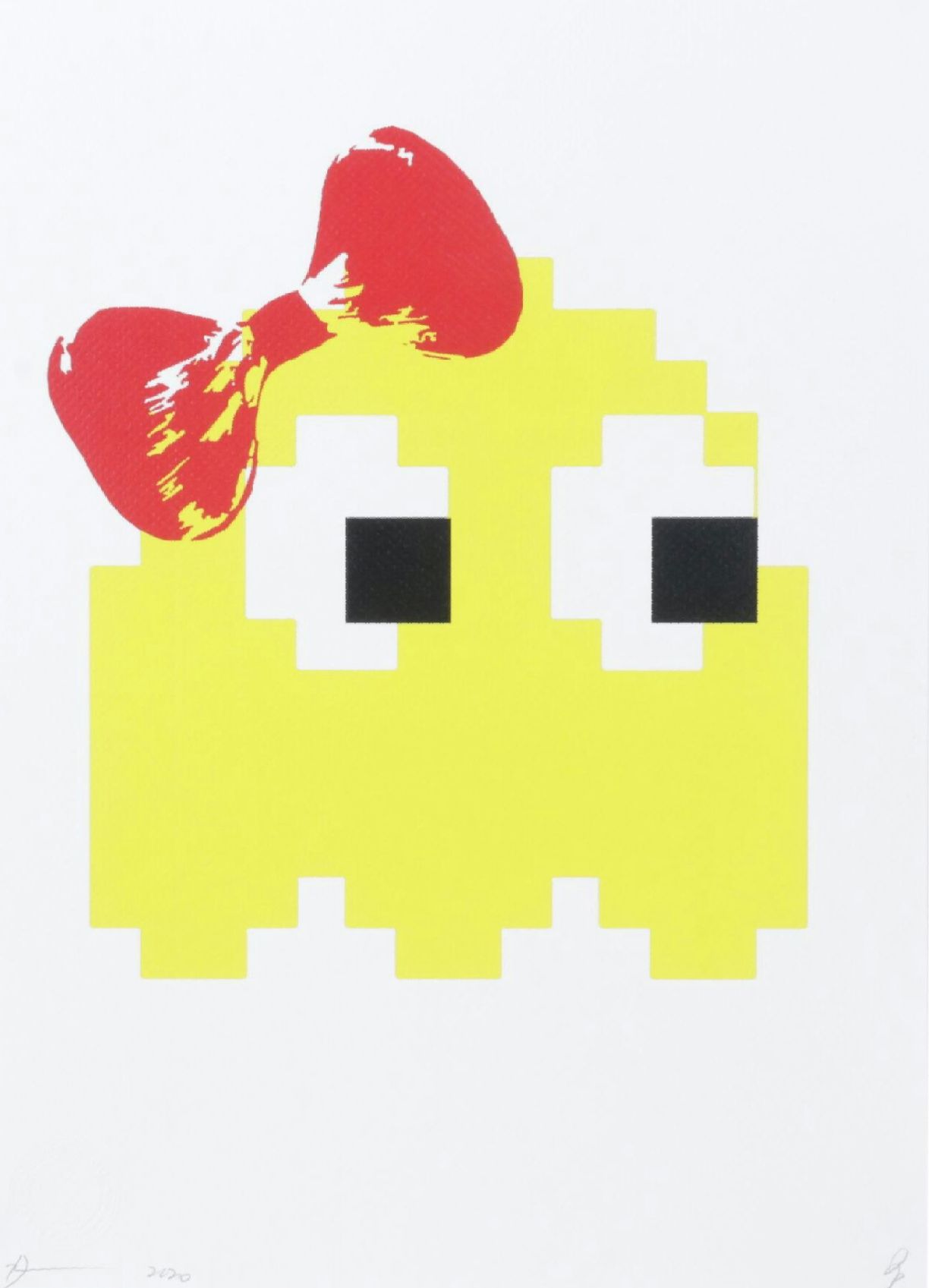 Death NYC Graphic Digital Print Featuring Ms Pac-Man, 2020