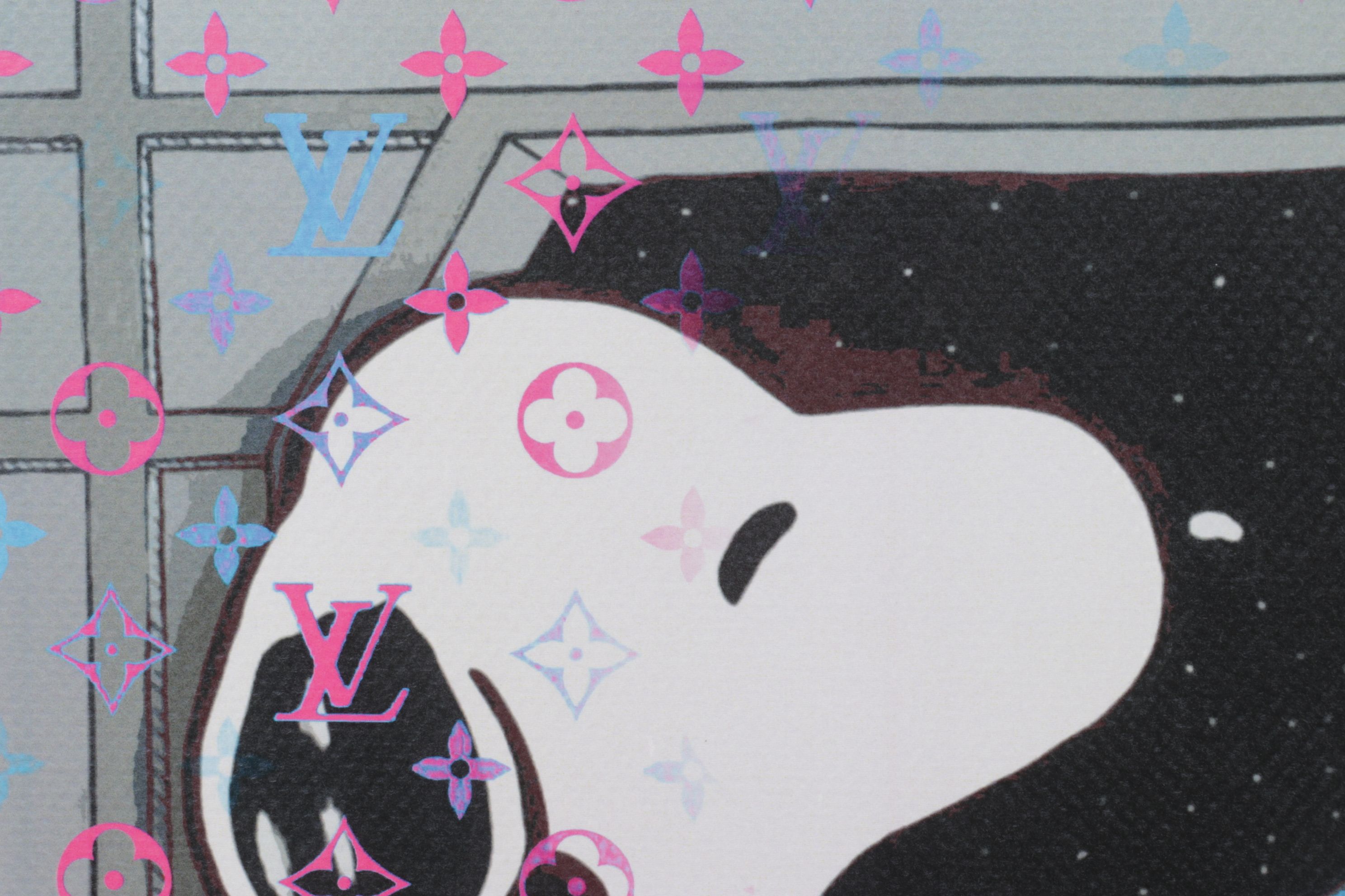 Death NYC Pop Art Graphic Print Homage to Snoopy x Star Wars x LV, 2025