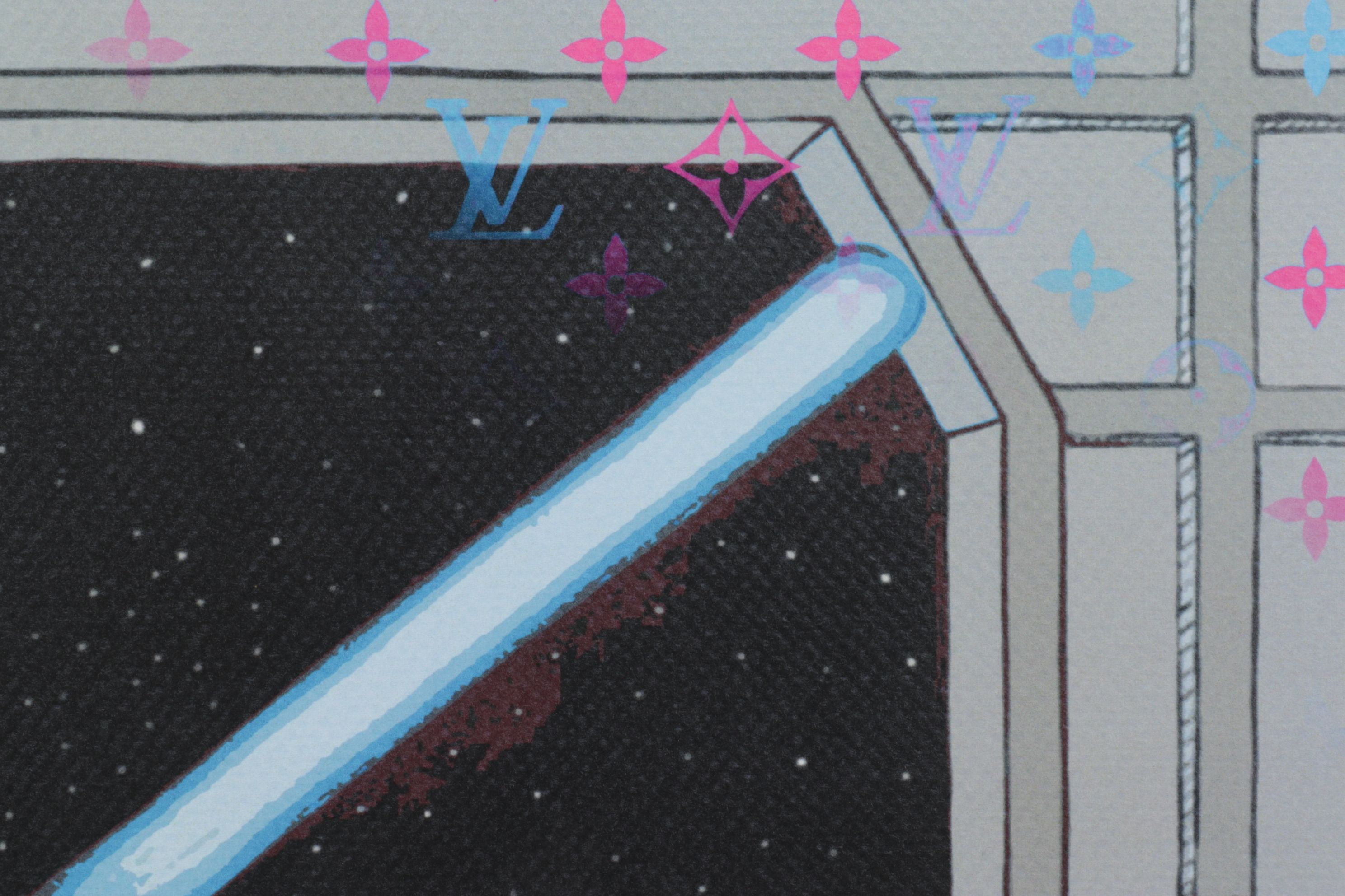 Death NYC Pop Art Graphic Print Homage to Snoopy x Star Wars x LV, 2025