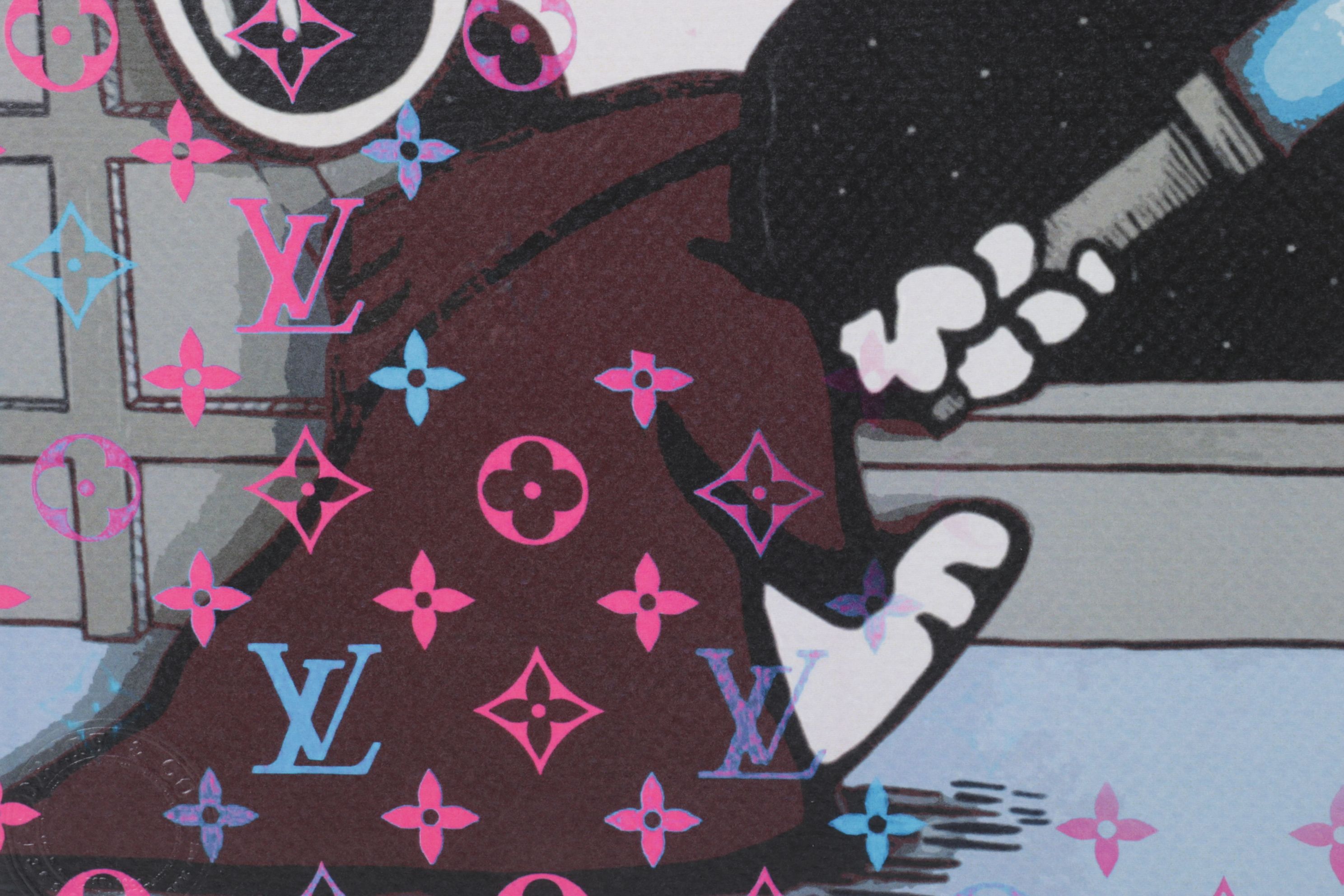 Death NYC Pop Art Graphic Print Homage to Snoopy x Star Wars x LV, 2025