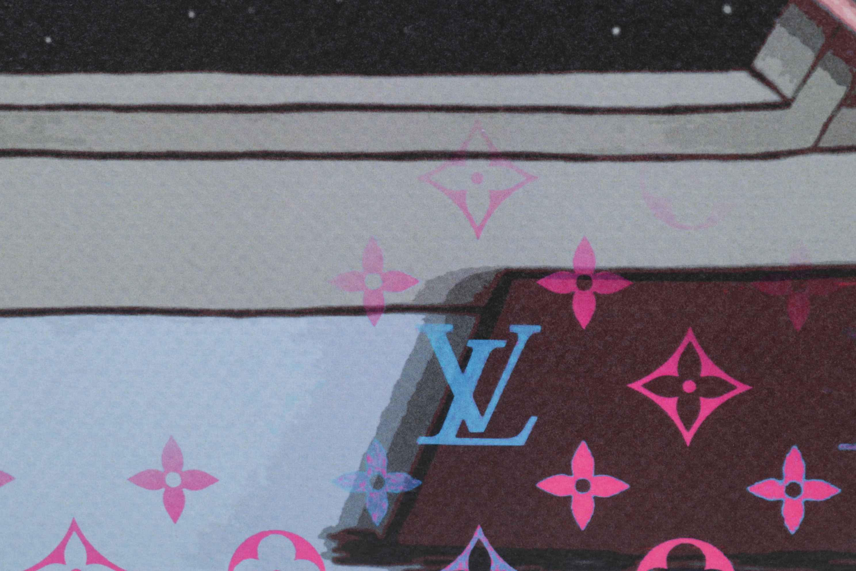 Death NYC Pop Art Graphic Print Homage to Snoopy x Star Wars x LV, 2025