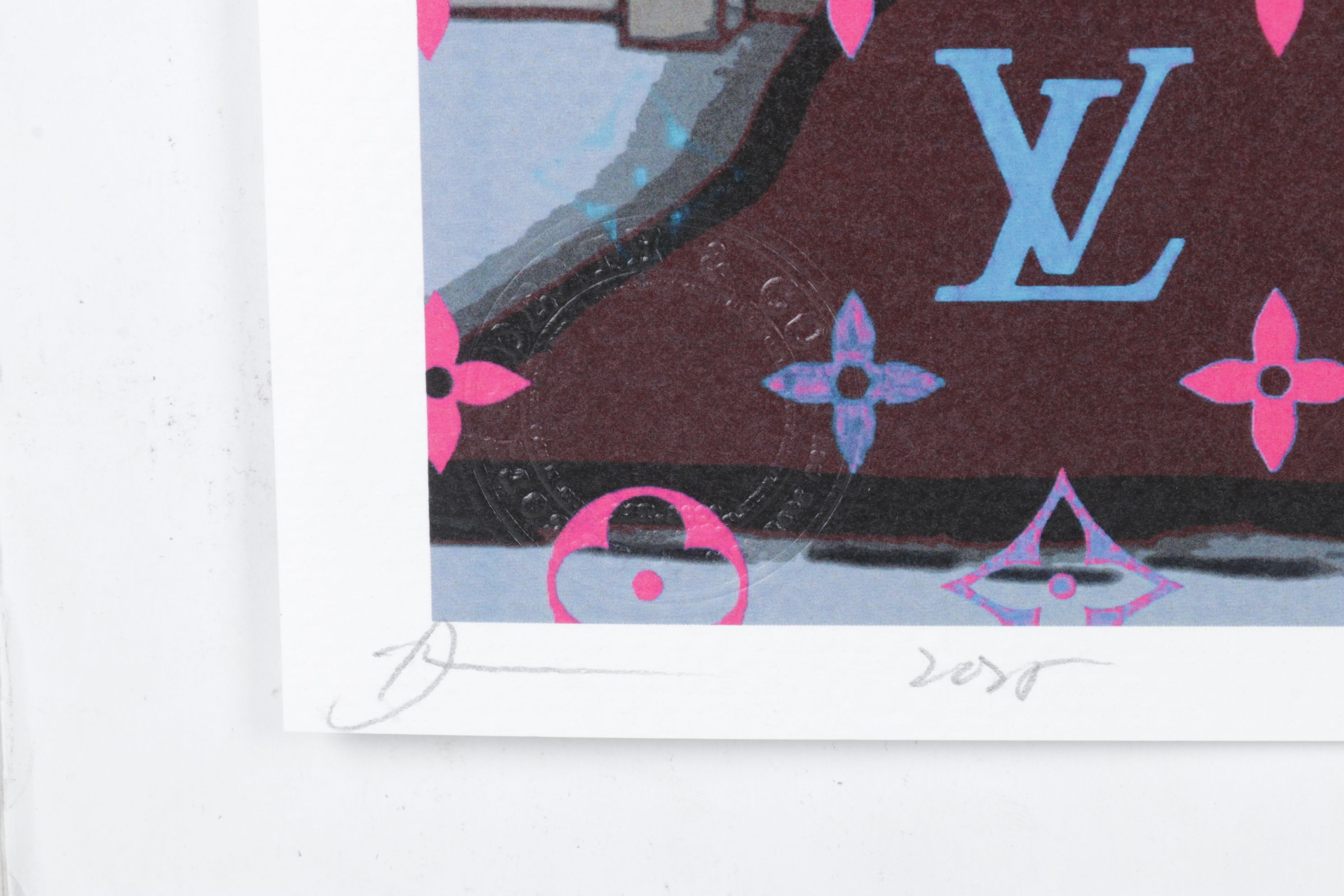 Death NYC Pop Art Graphic Print Homage to Snoopy x Star Wars x LV, 2025