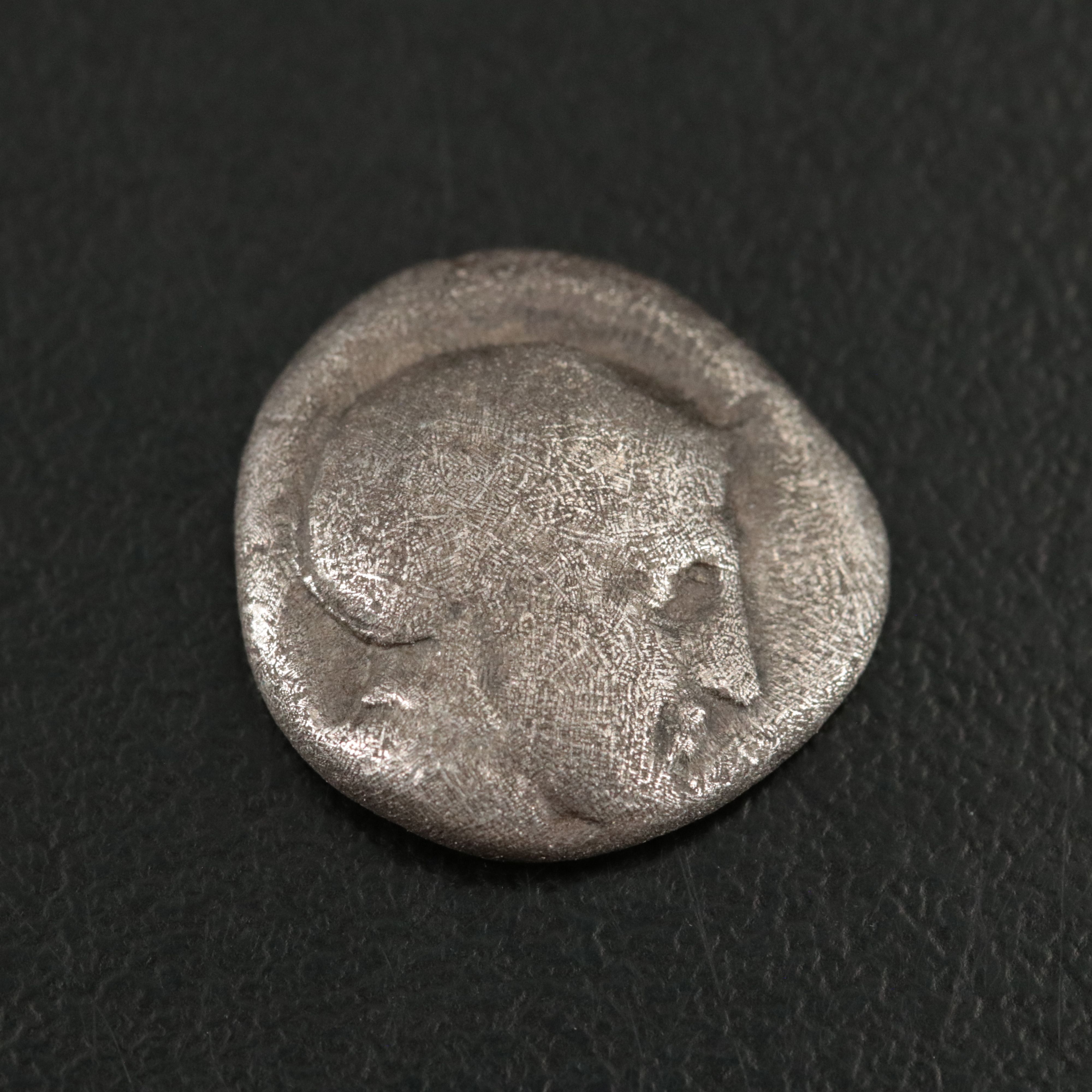 Ancient Thessaly, Pharsalos AR Hemidrachm Coin, ca. 340 B.C.