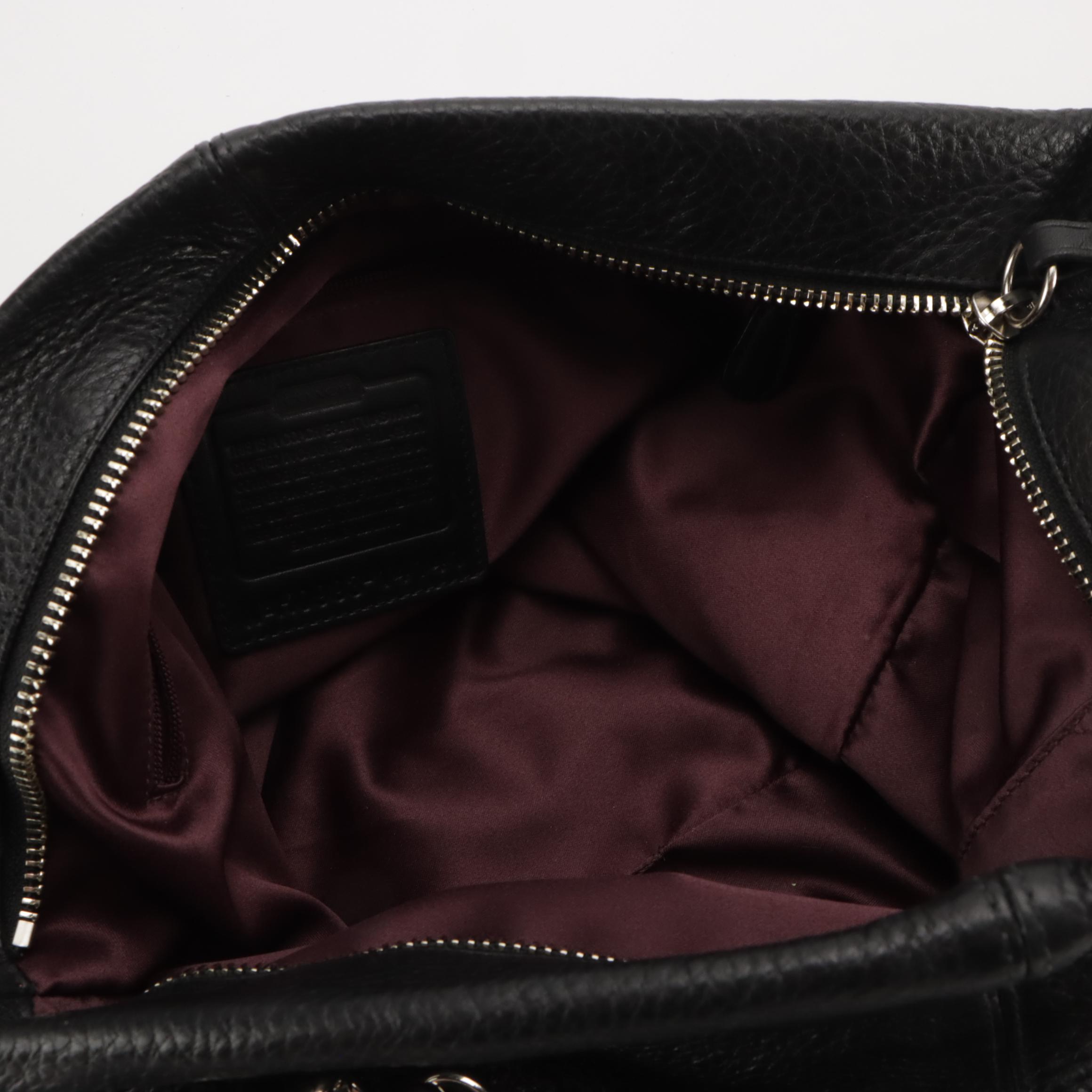 Coach Ashley Soho Hobo in Black Leather and Vera Bradley Quilted Shoulder Bags