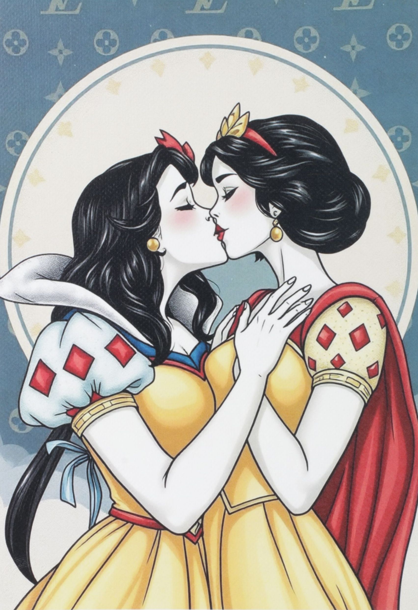 Death NYC Graphic Digital Print Homage Snow Whites x Louis Vuitton, 2024