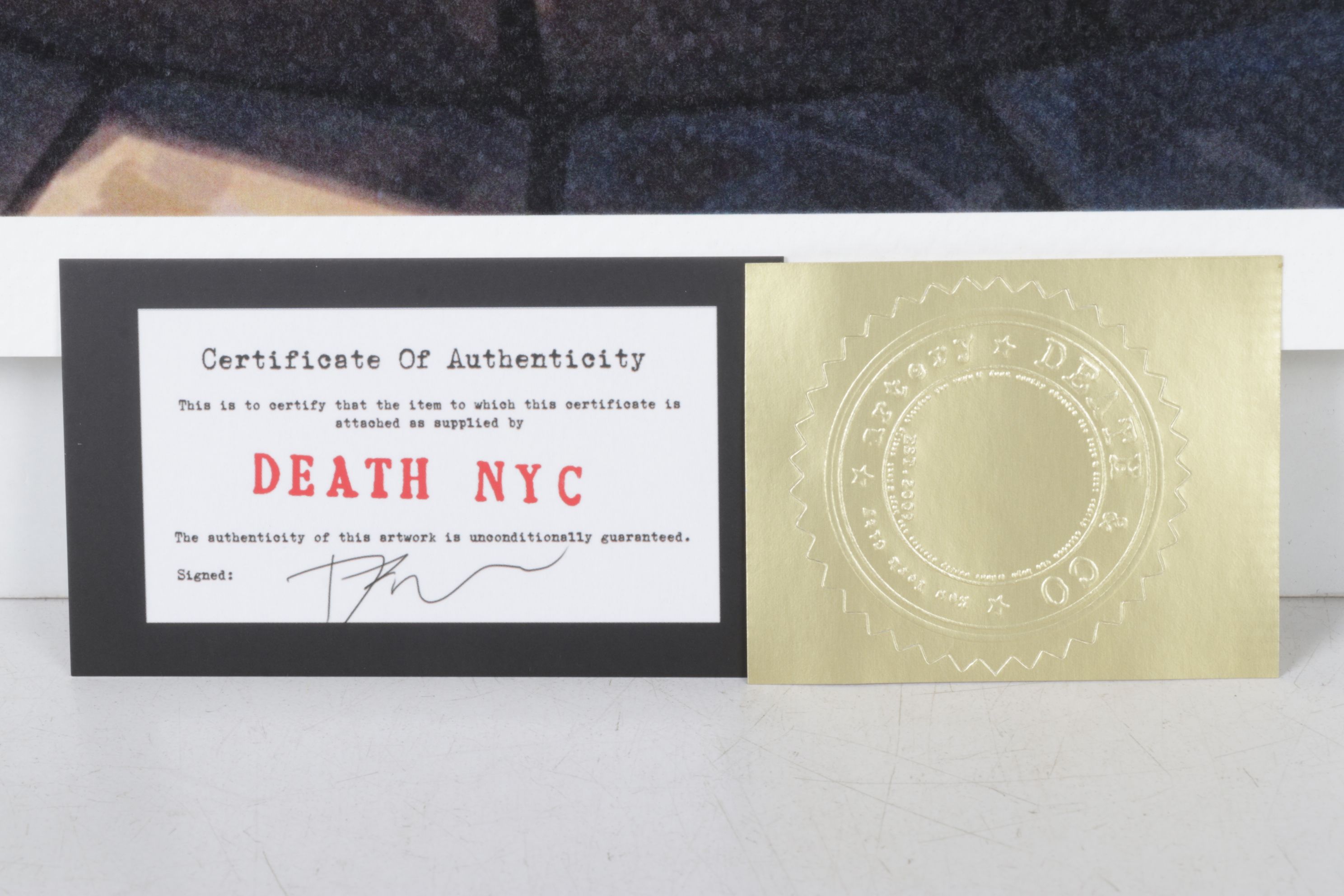 Death NYC Pop Art Digital Graphic Print Homage to Super Mario, 2025