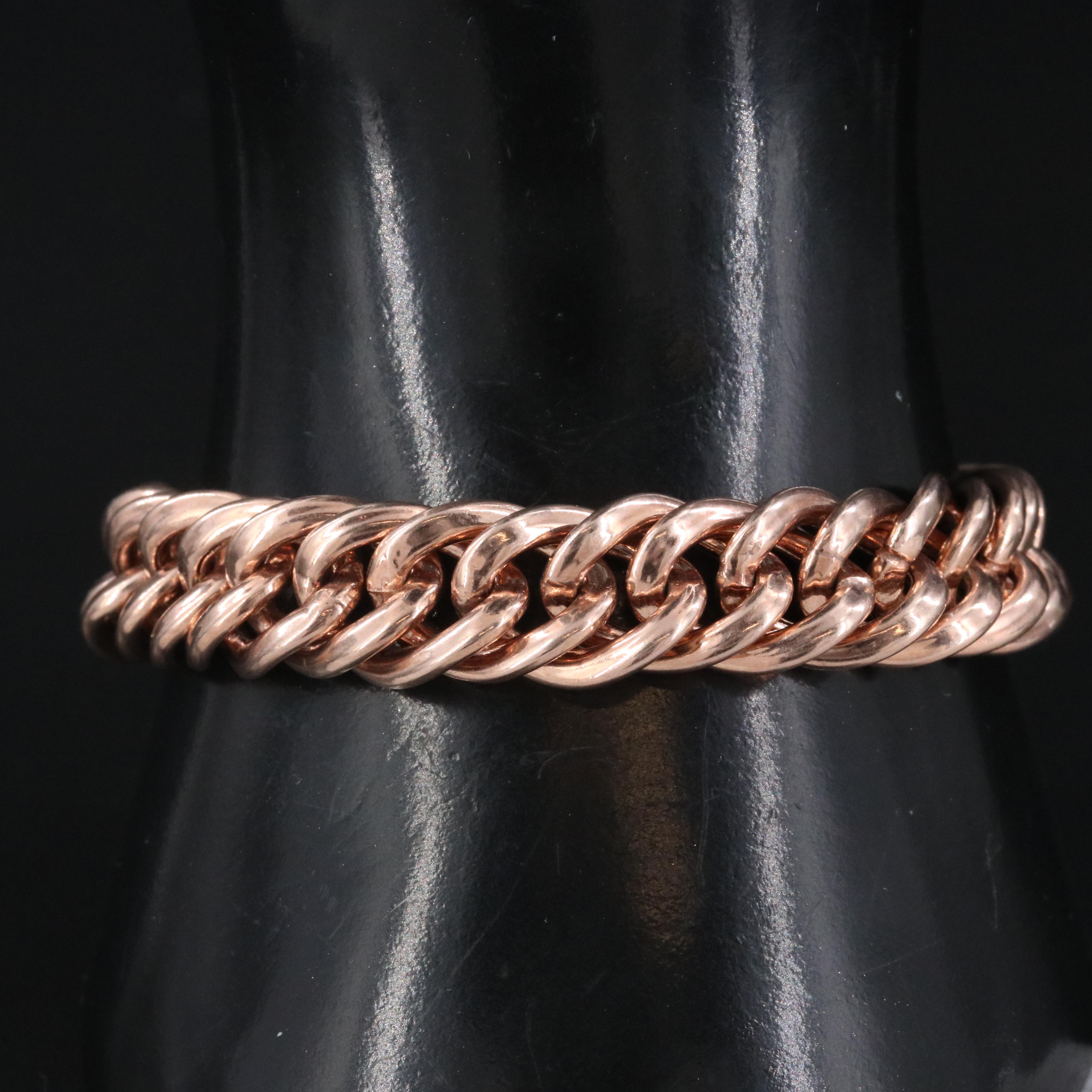 Sterling Curb Chain Bracelet