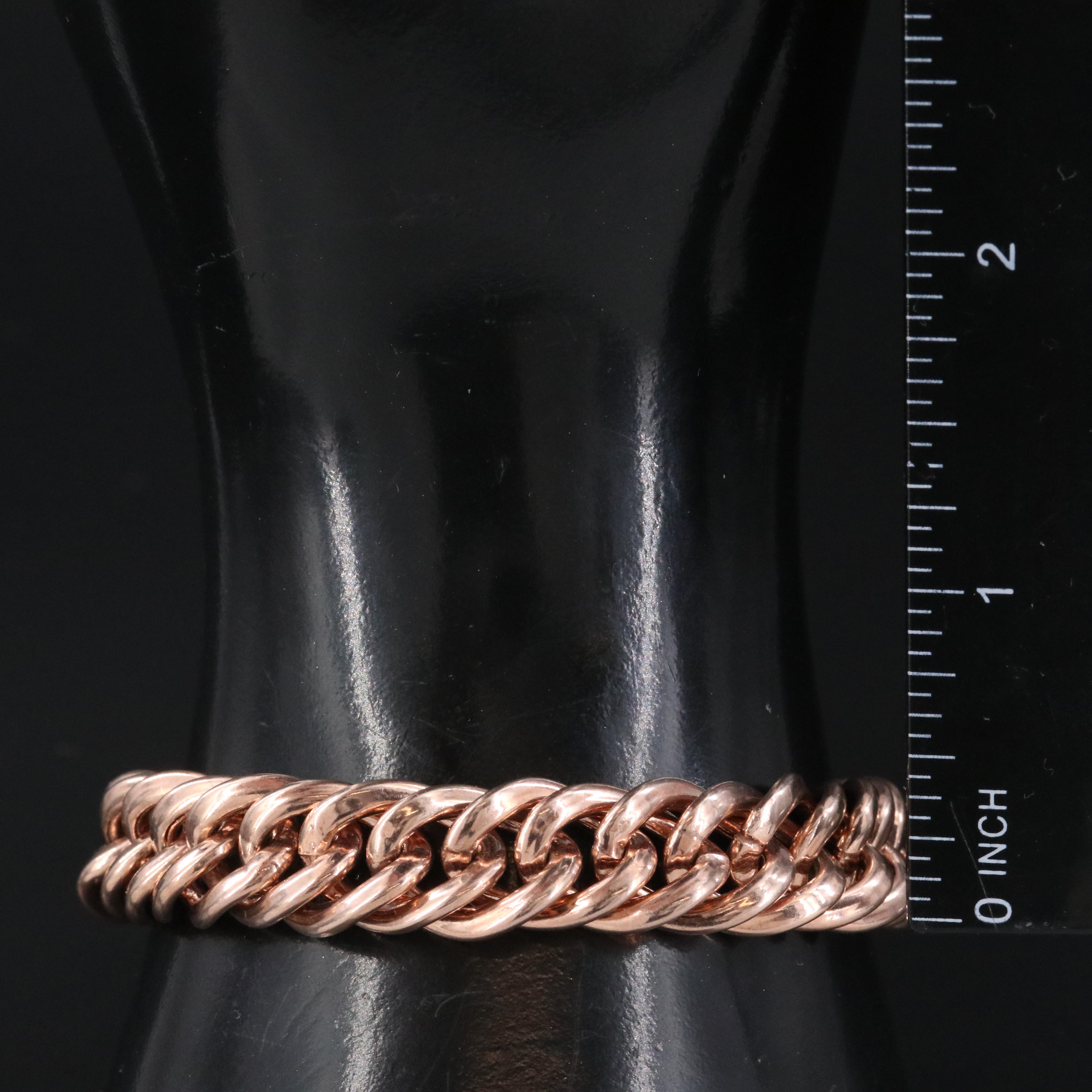 Sterling Curb Chain Bracelet