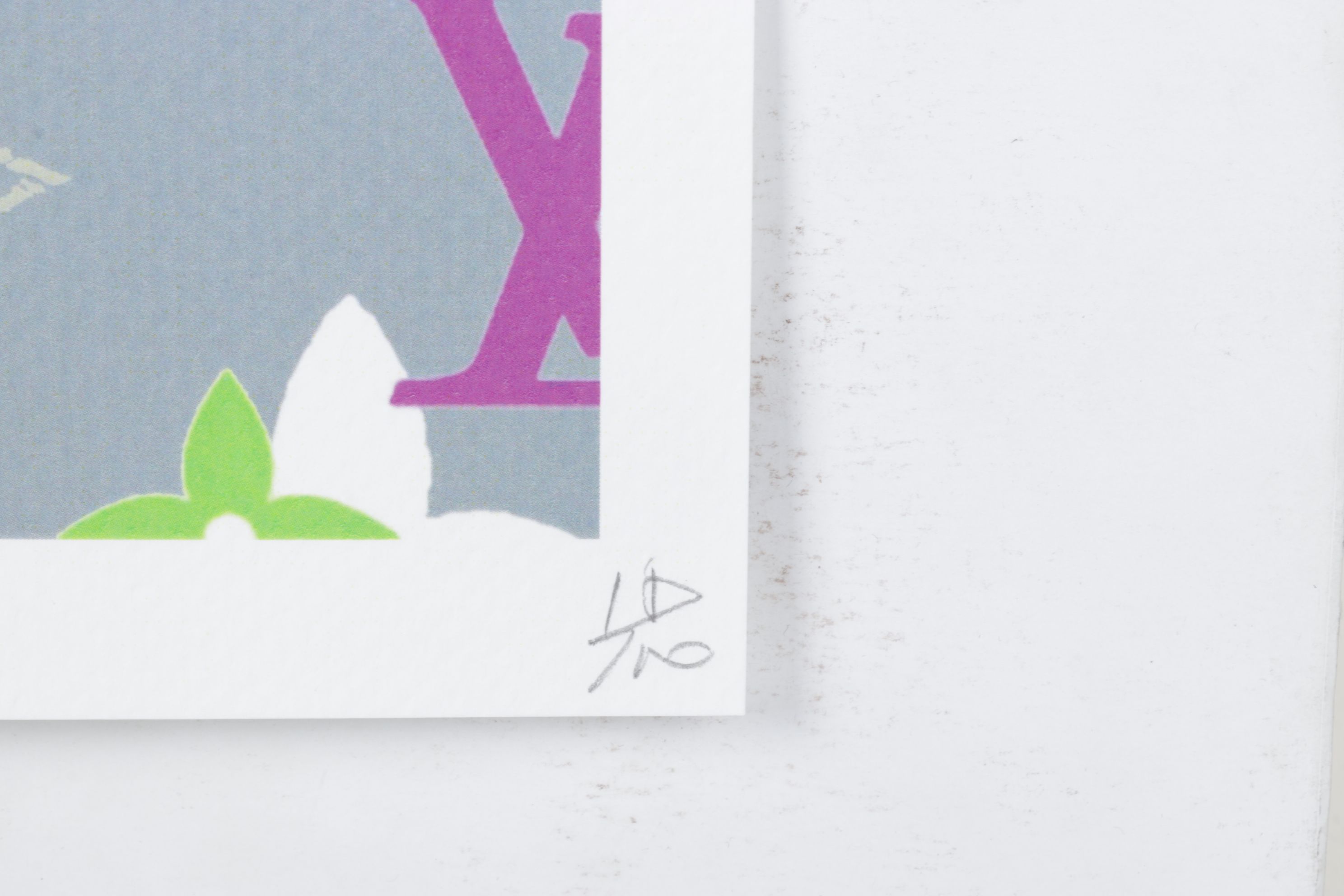 Death NYC Pop Art Digital Graphic Print Homage to Tiffany x Louis Vuitton, 2025