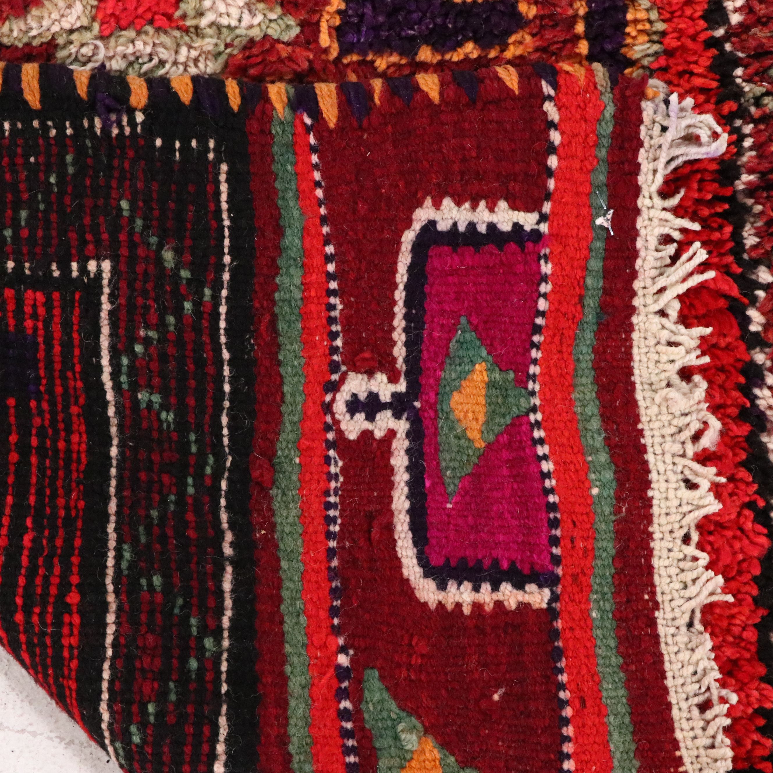 3' x 10'5 Hand-Knotted Moroccan Berber Carpet Runner