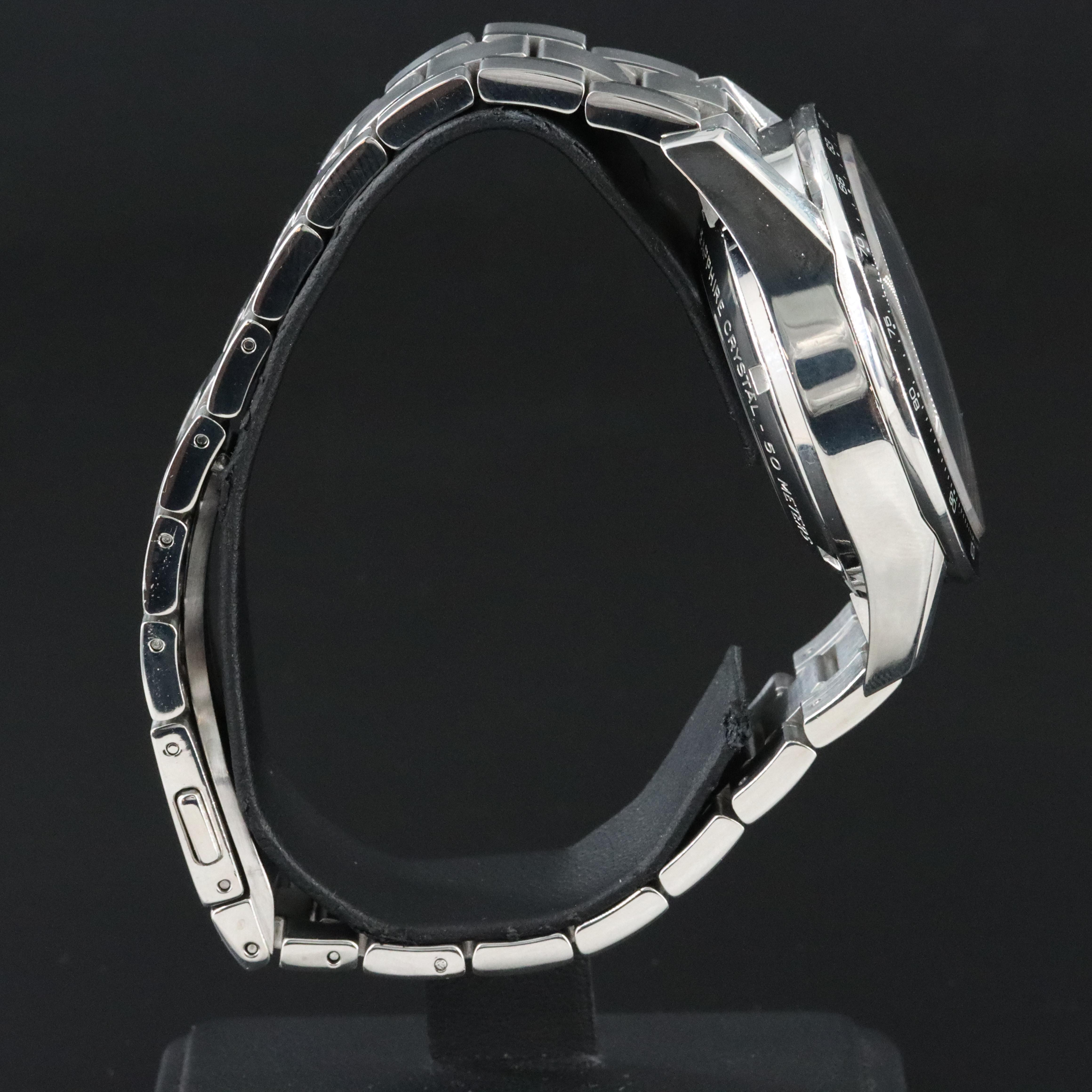 Tag Heuer Carrera Chrono Cal. 16 Black Steel Automatic