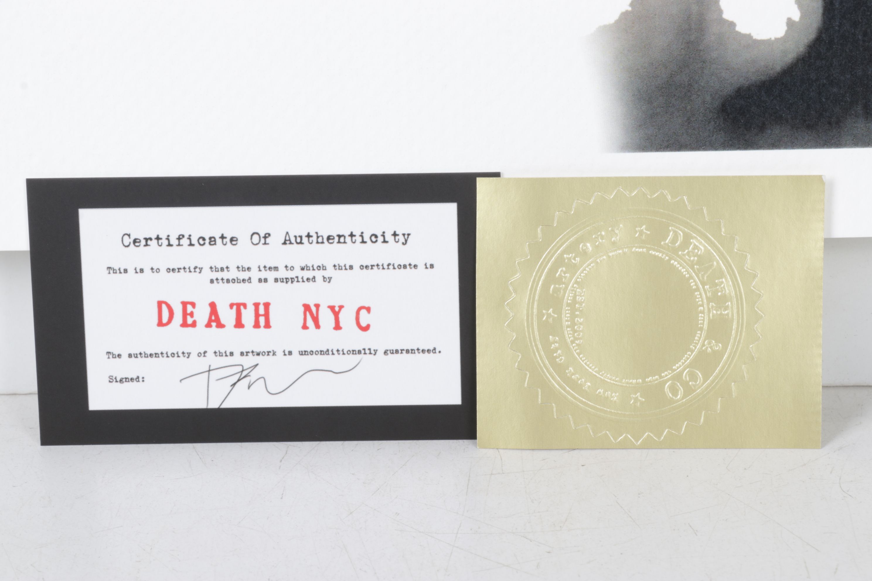 Death NYC Pop Art Digital Graphic Print Homage to Hermès, 2025