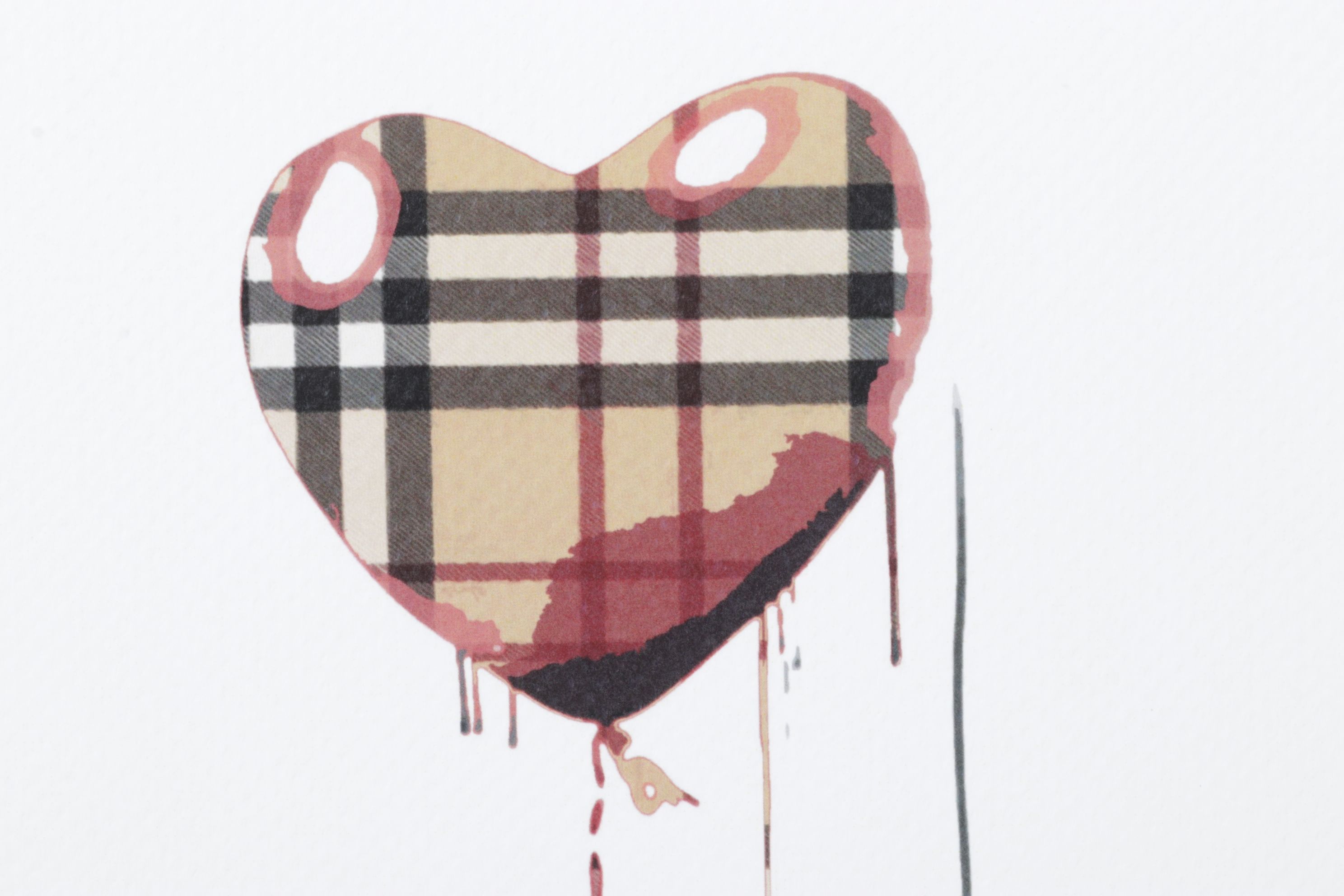 Death NYC Pop Art Digital Graphic Print Homage Burberry x Boy with Balloon, 2025