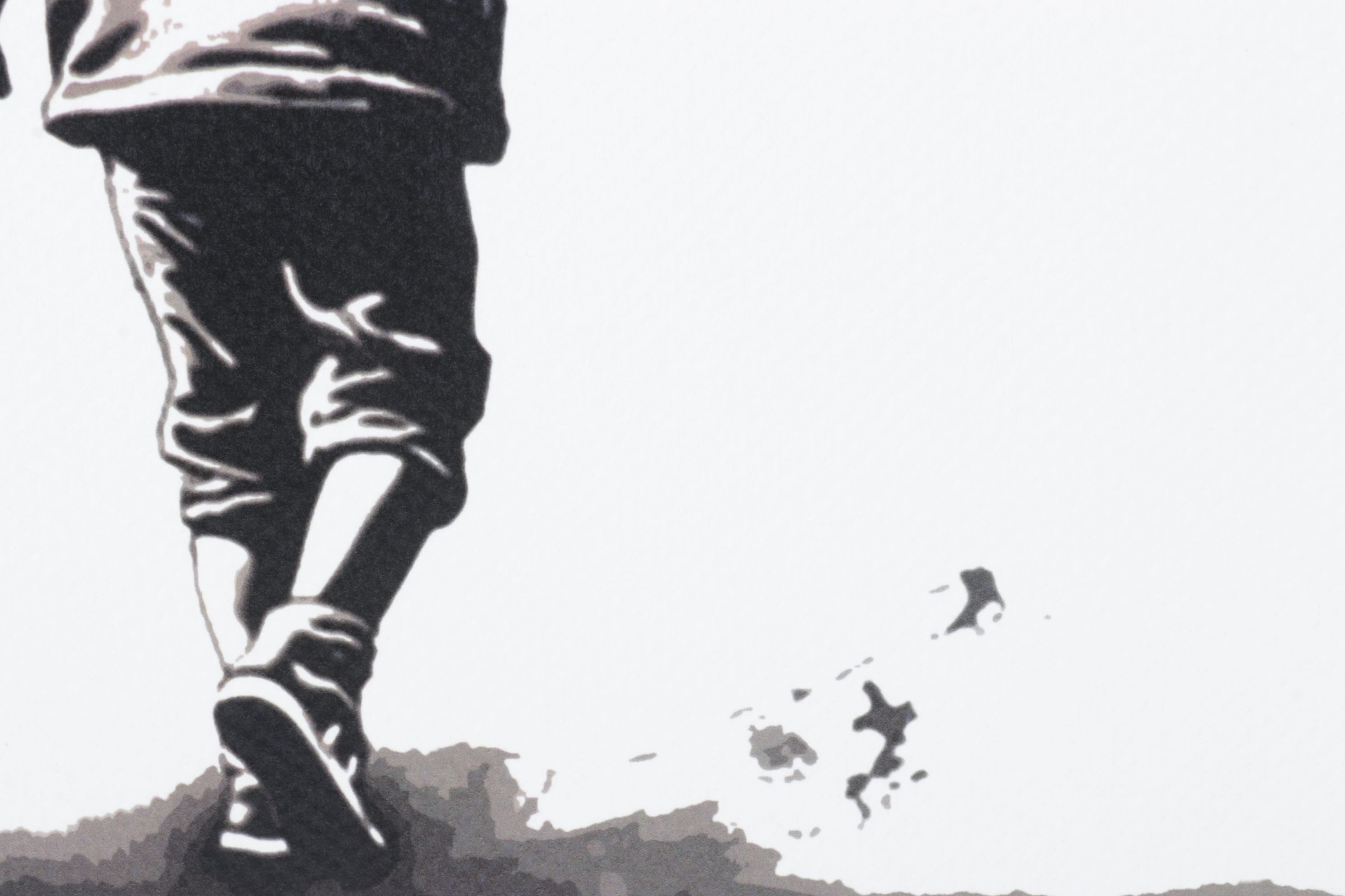 Death NYC Pop Art Digital Graphic Print Homage Burberry x Boy with Balloon, 2025