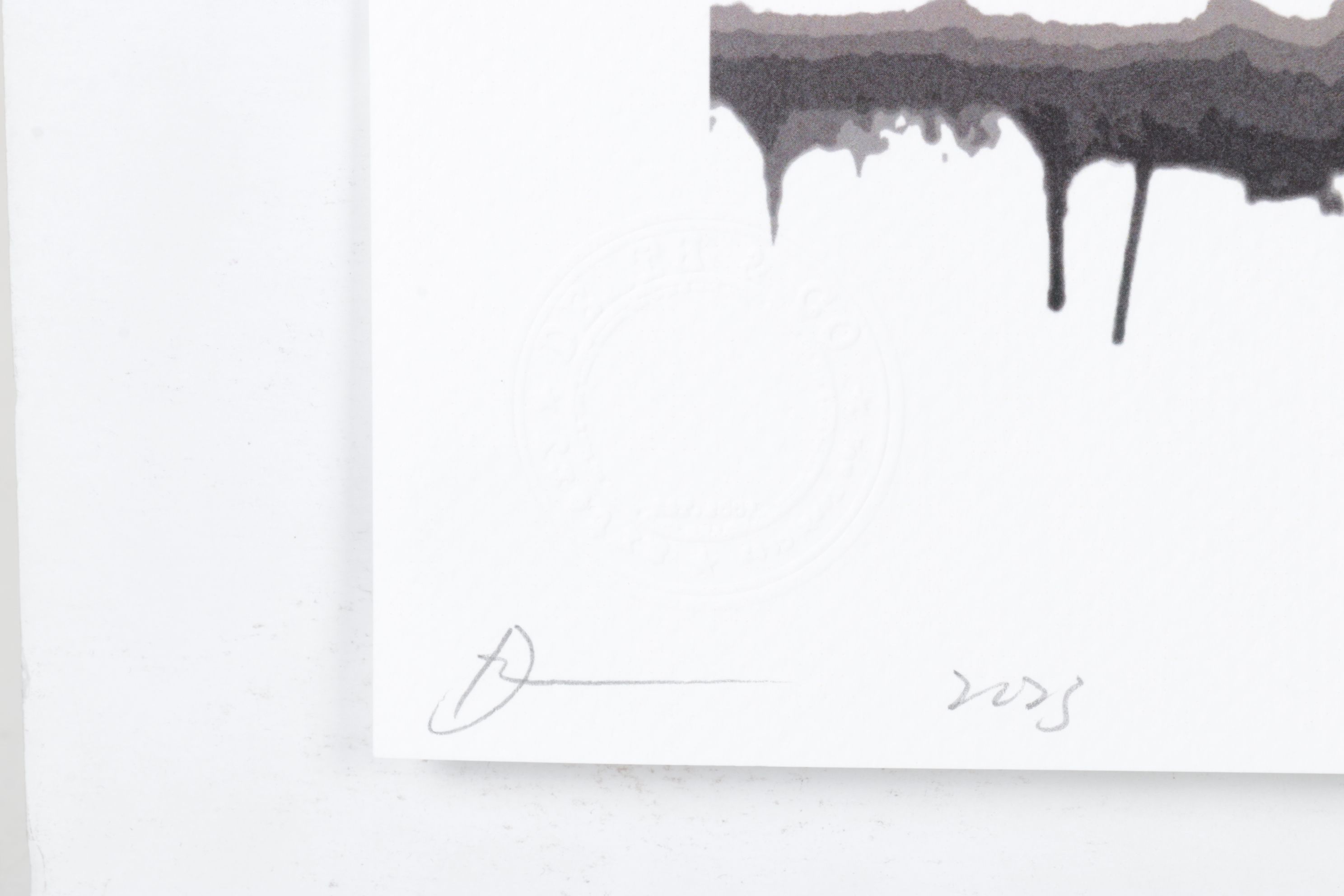 Death NYC Pop Art Digital Graphic Print Homage Burberry x Boy with Balloon, 2025