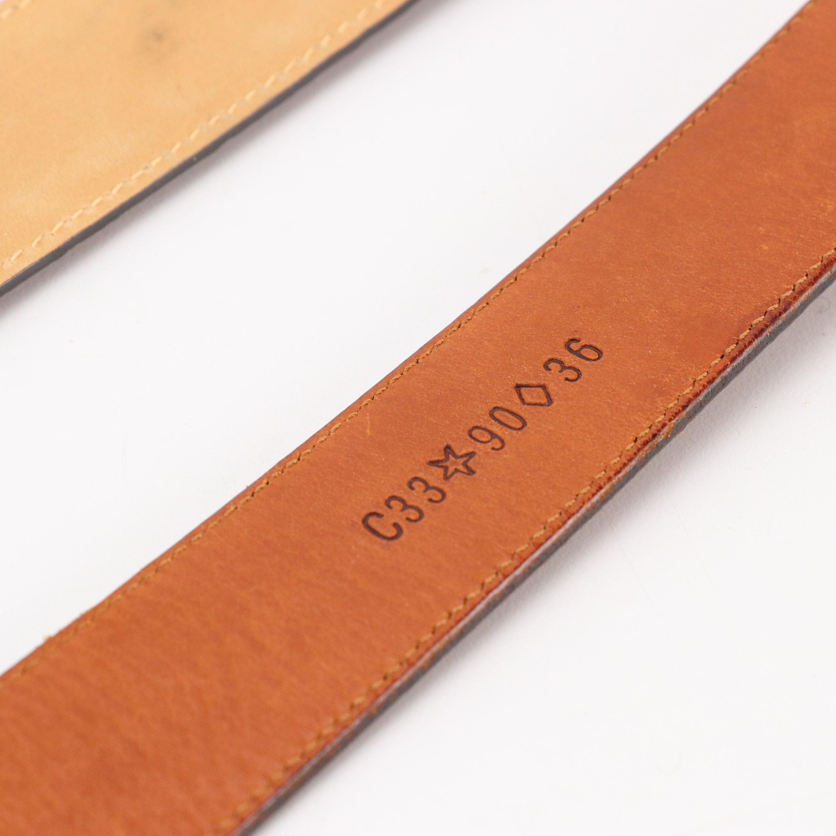 Gucci, Tiffany & Co., Louis Féraud, and More Vintage Leather Belts