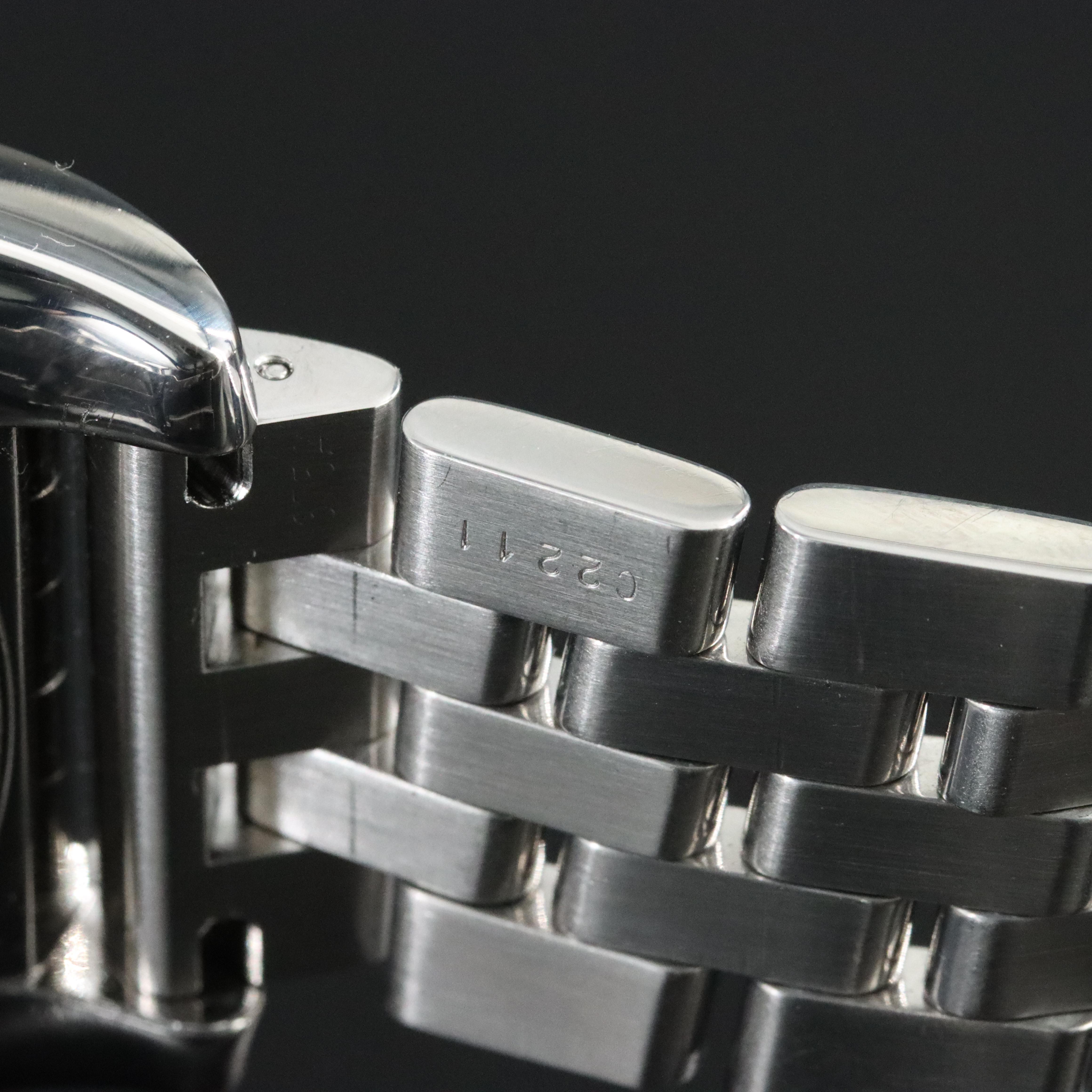 Breitling Chronomat 44 B01 Chrono White Steel Automatic Watch