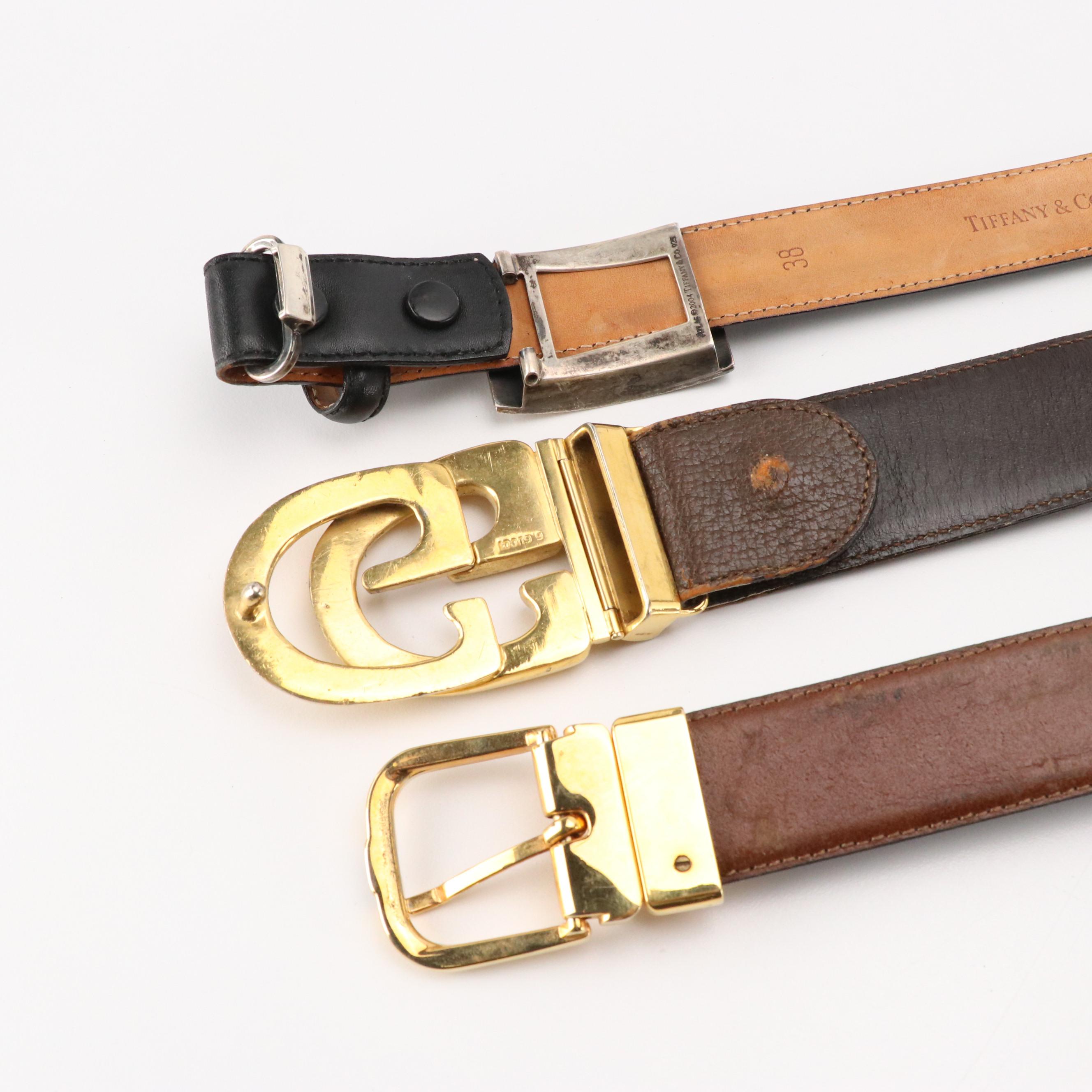 Gucci, Tiffany & Co., Louis Féraud, and More Vintage Leather Belts