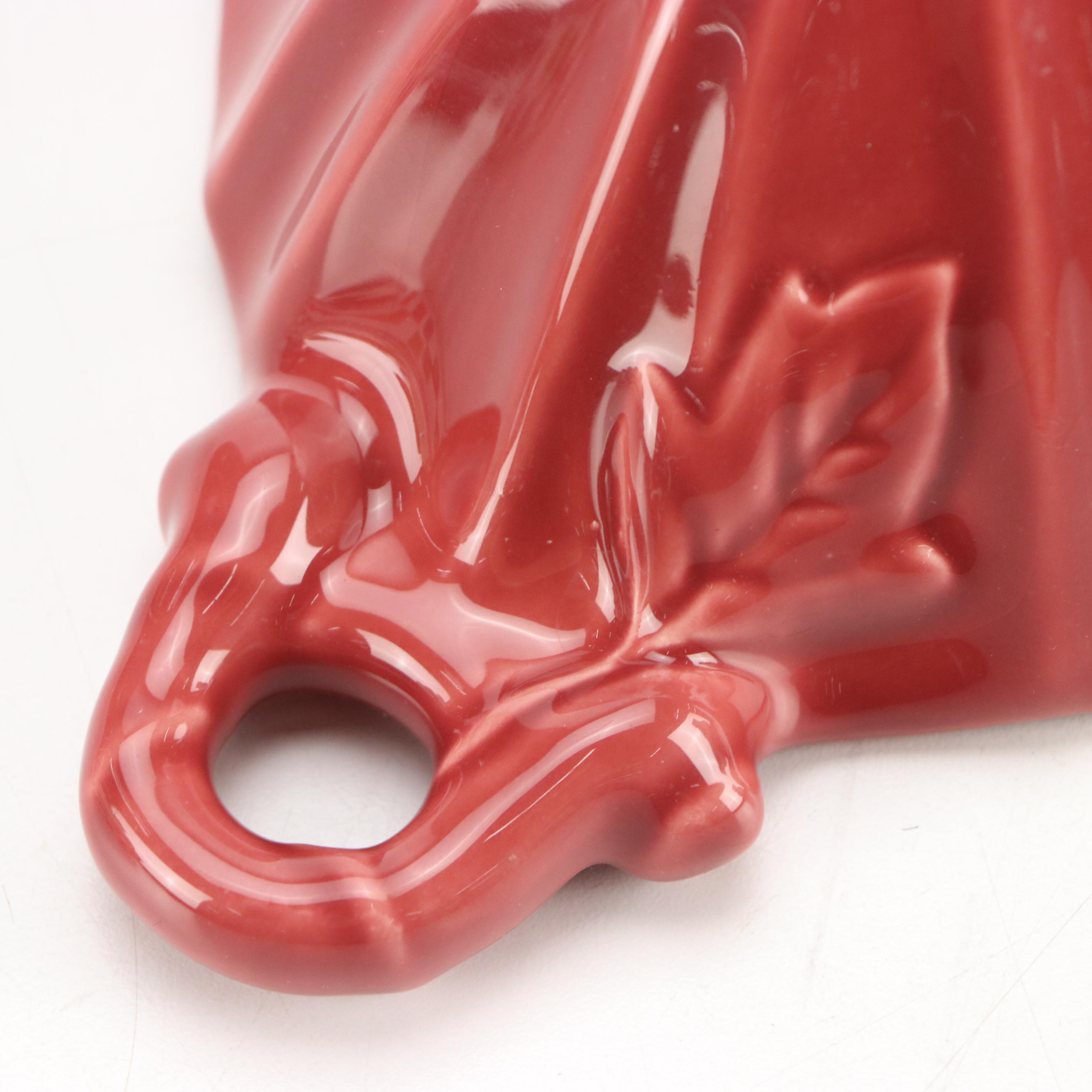 Laurie Gates Ceramic Tureen with Other Majolica Style Ceramic Tableware