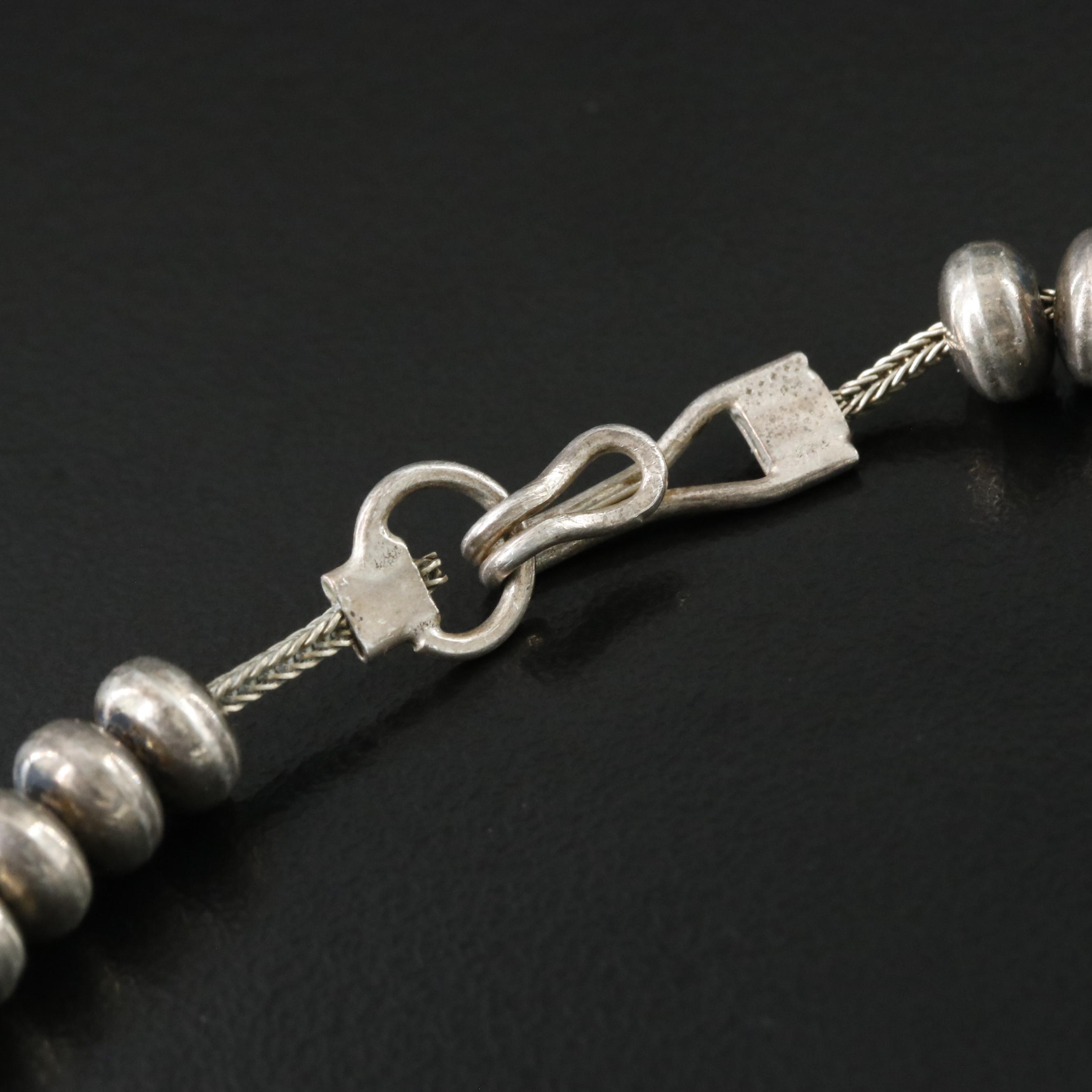 Sterling Bead Necklace