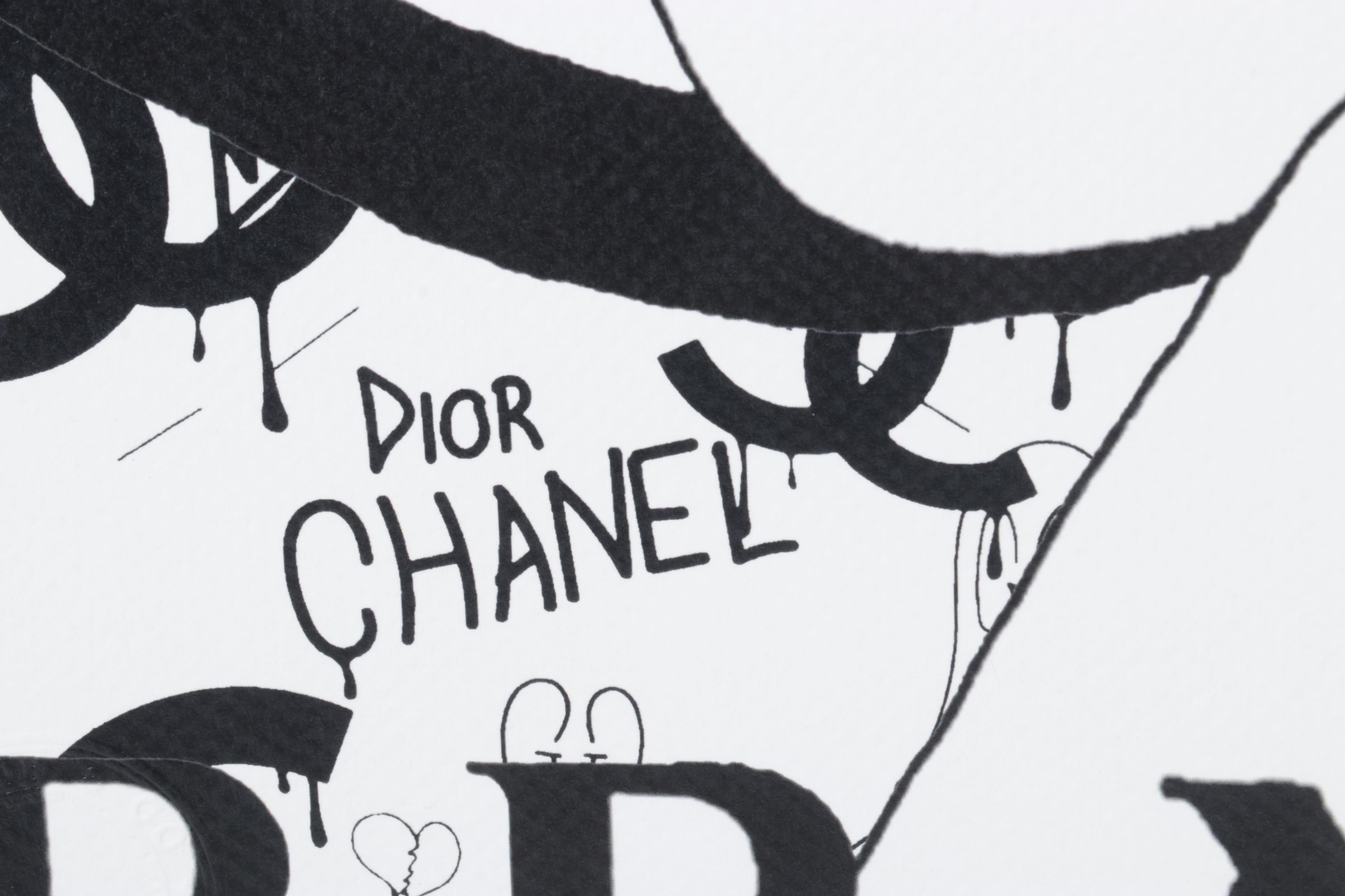 Death NYC Pop Art Digital Print Homage to Chanel x Dior x Prada, 2025