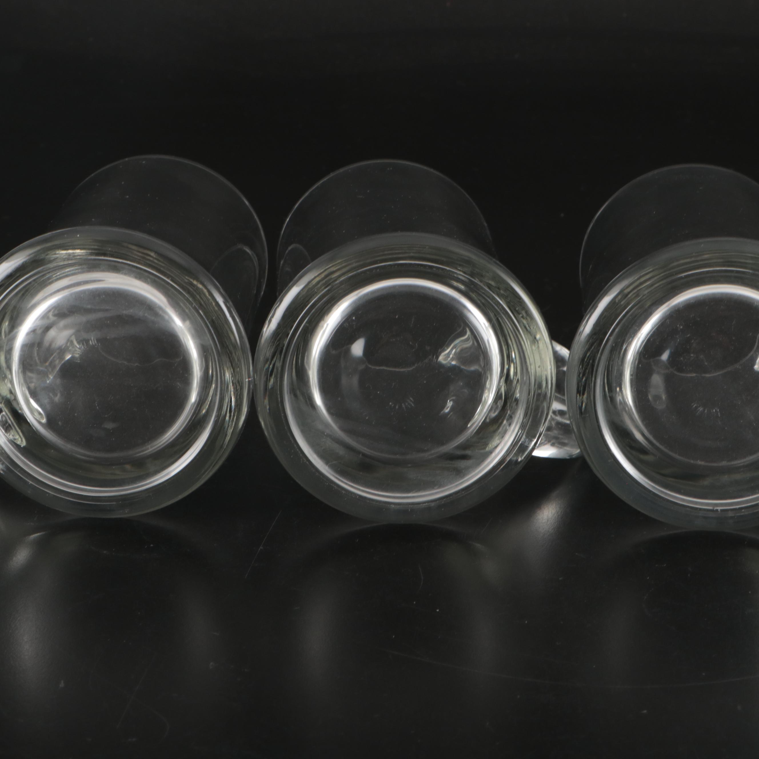 Crystal Beer Mugs and Large Glass Champagne Coupes