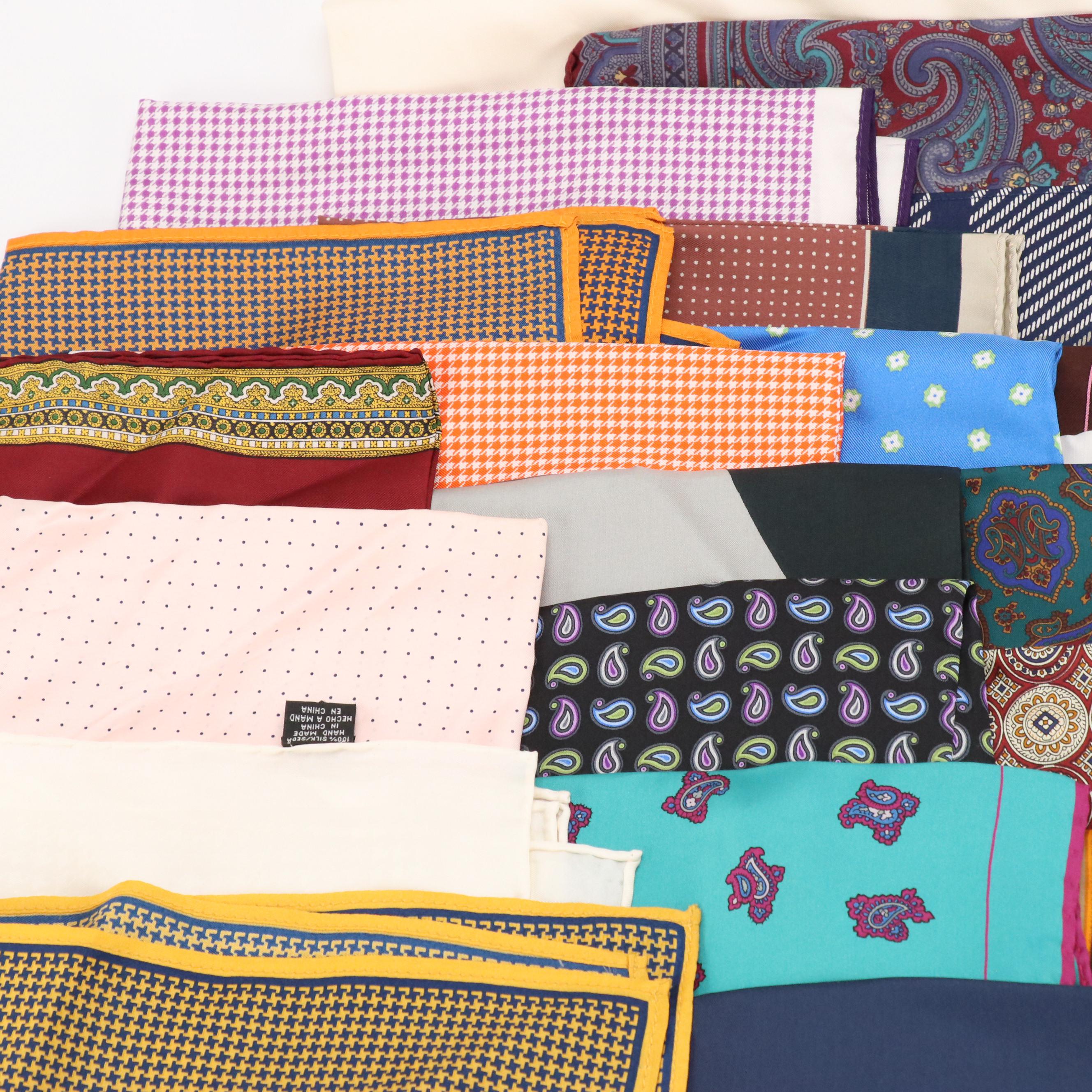 Polo Ralph Lauren, Tommy Hilfiger Silk w/ Other Fabric Scarves & Handkerchiefs