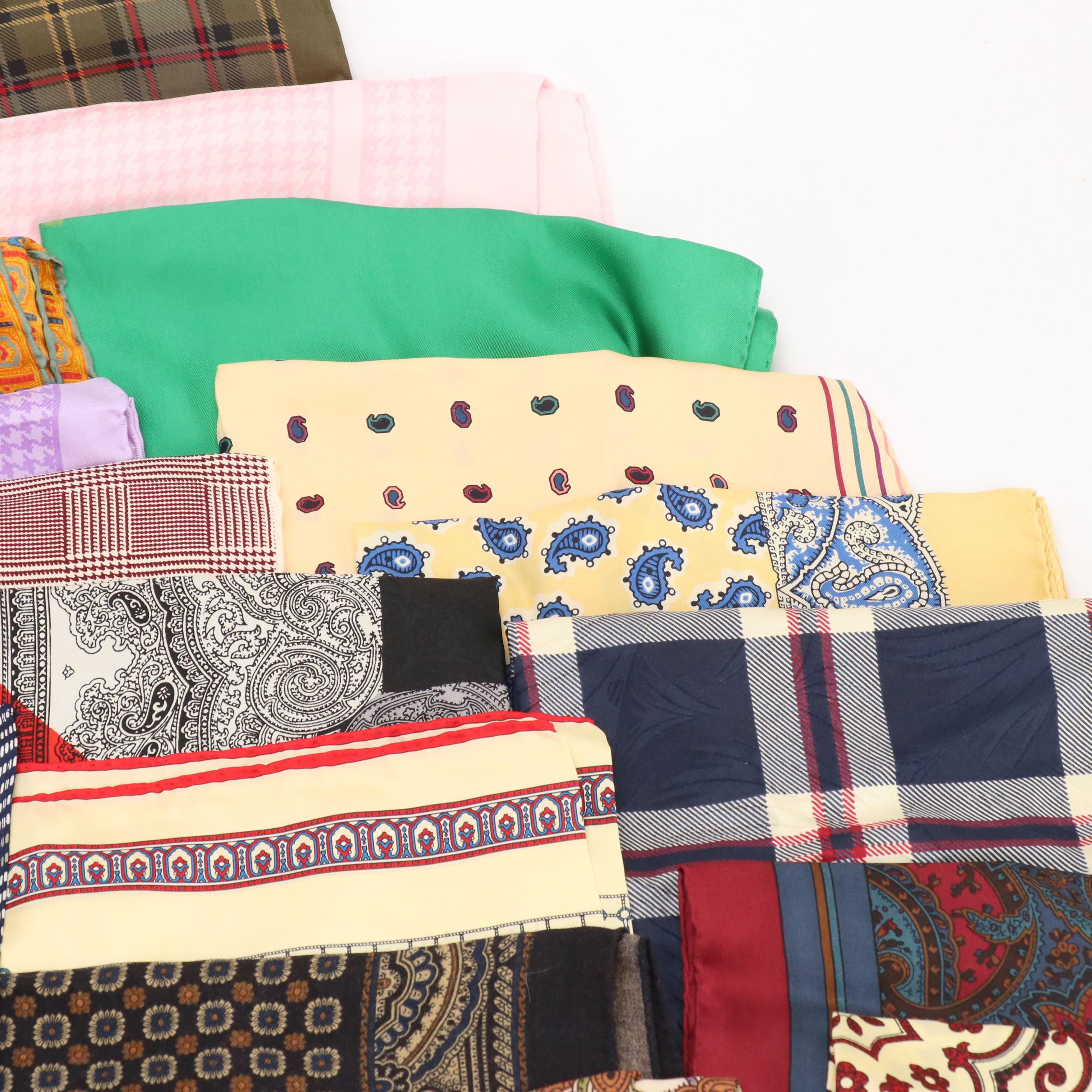 Polo Ralph Lauren, Tommy Hilfiger Silk w/ Other Fabric Scarves & Handkerchiefs