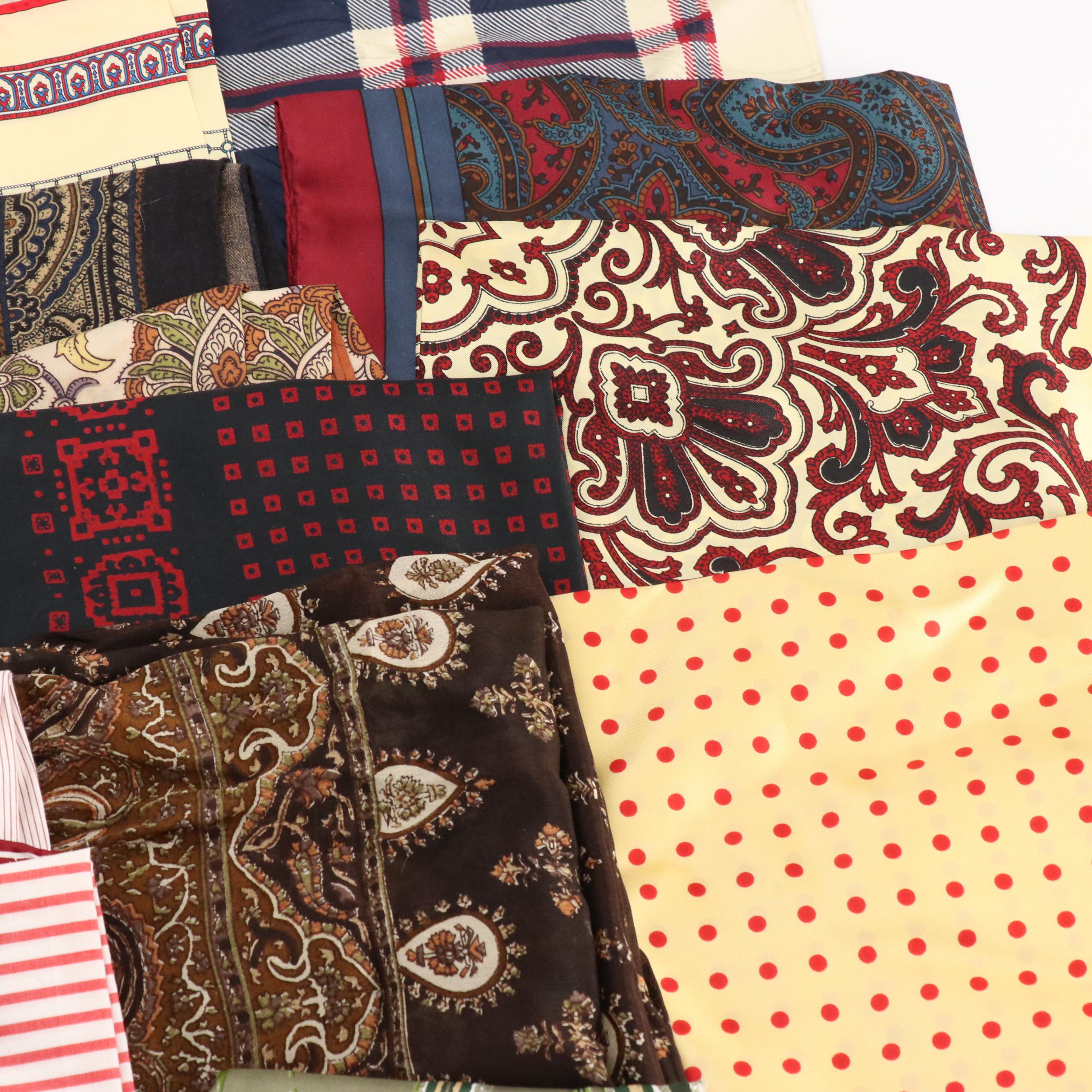 Polo Ralph Lauren, Tommy Hilfiger Silk w/ Other Fabric Scarves & Handkerchiefs