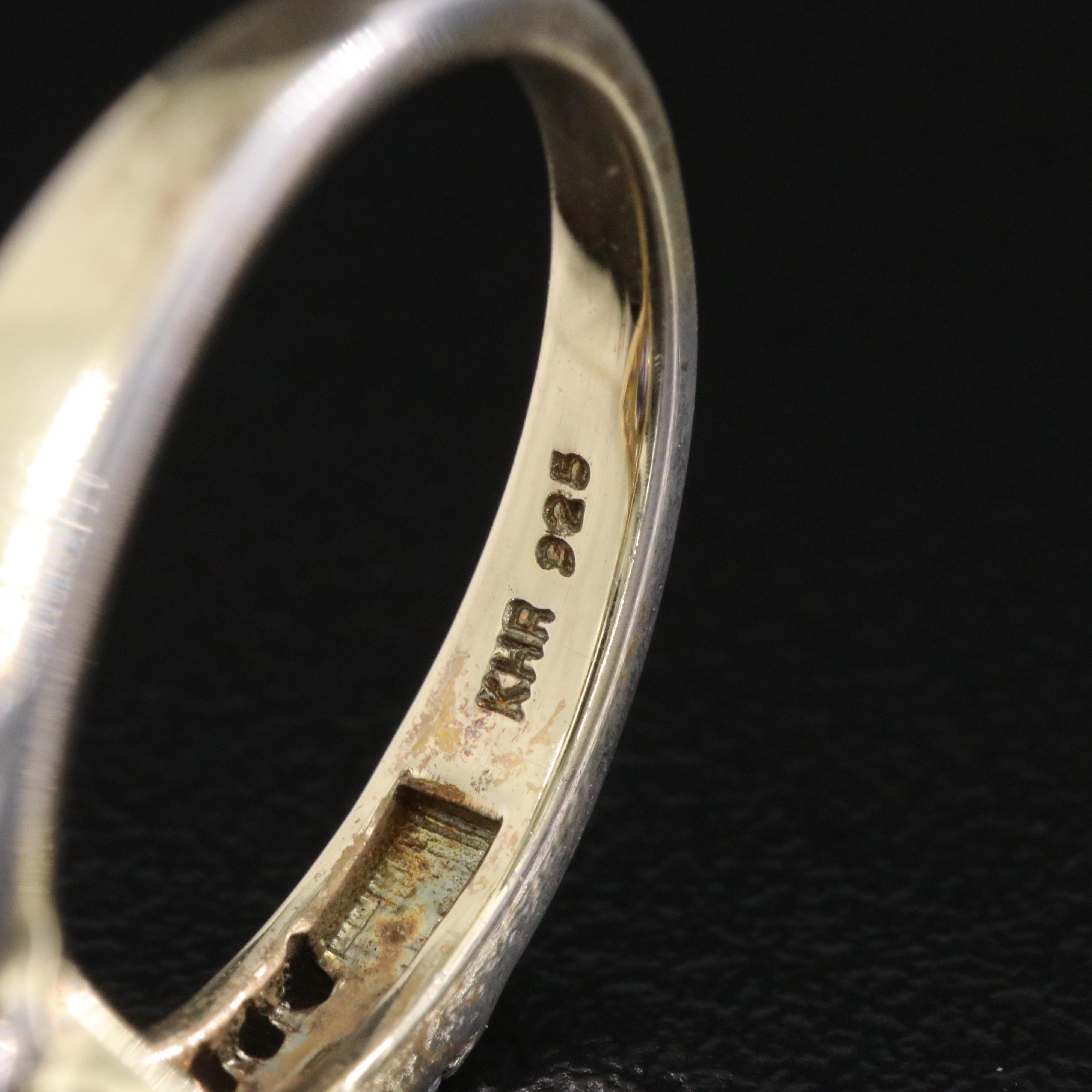 Sterling Tanzanite and Diamond Ring